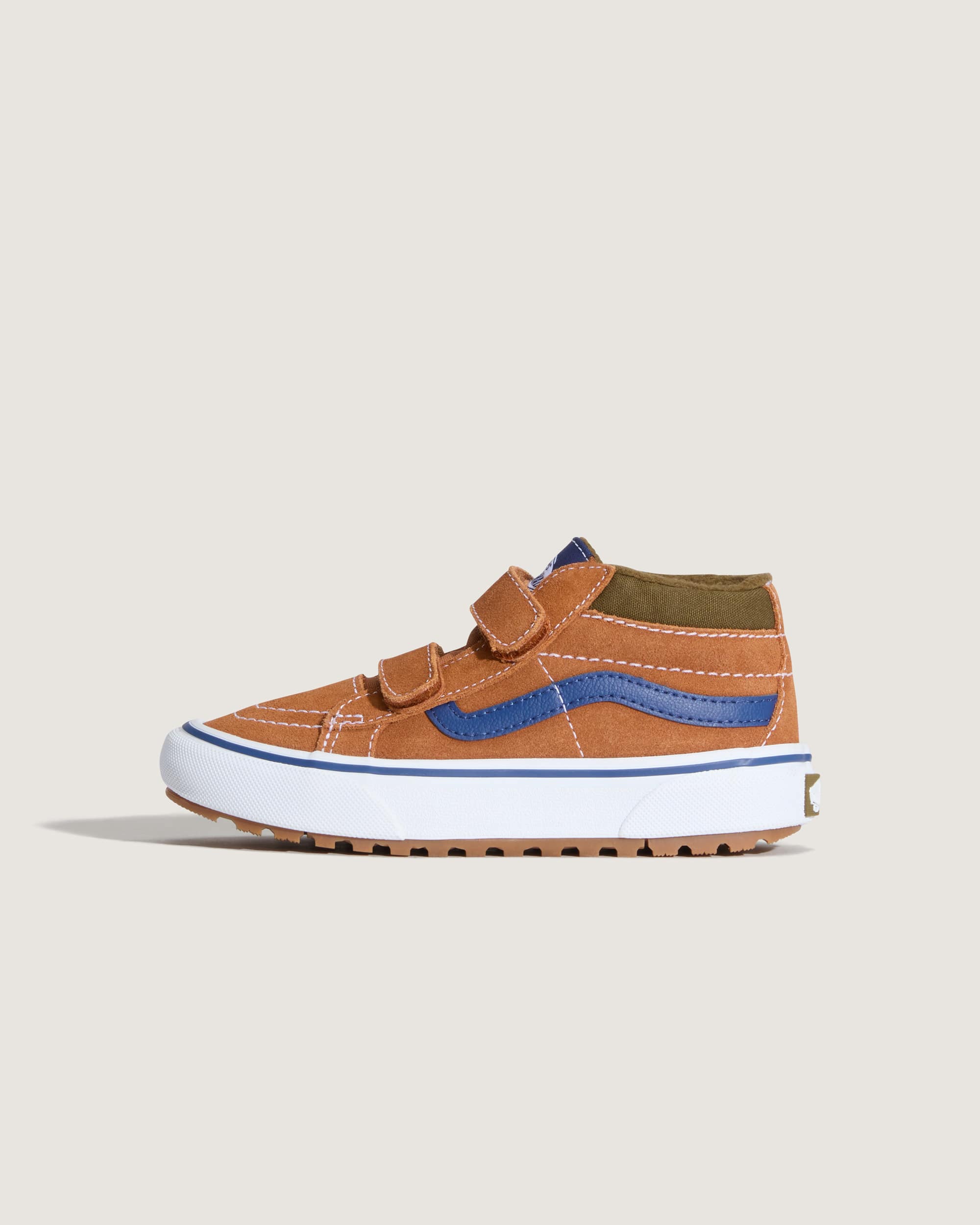 Kids Sk8Mid Shoes 48 Years VANS OrangeBrown HERO