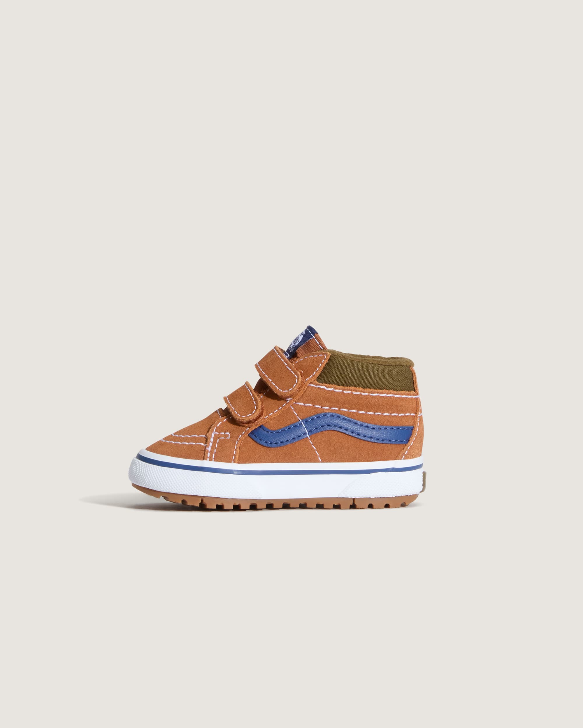 Kleinkinder Sk8Mid Schuhe 14 Jahre VANS OrangeBraun HERO