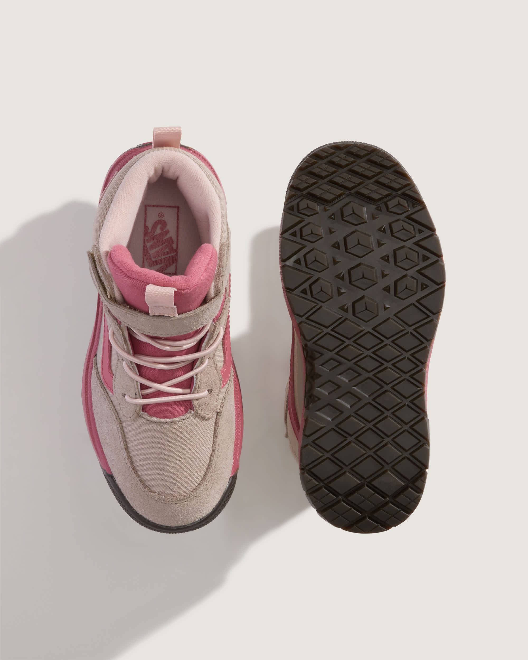 Kinder Mini Crest Pop Schuhe 814 Jahre VANS Beige ALT2