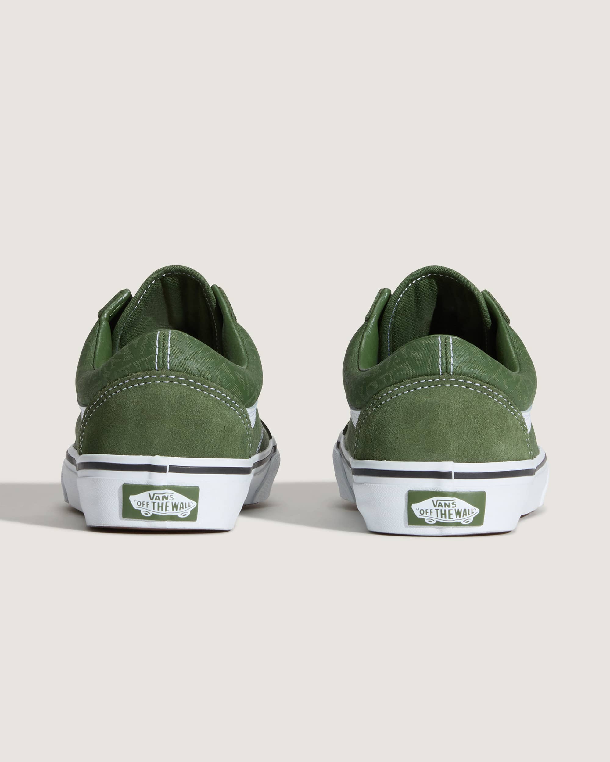 Buty modzieowe Old Skool 814 lat VANS Zielony ALT3