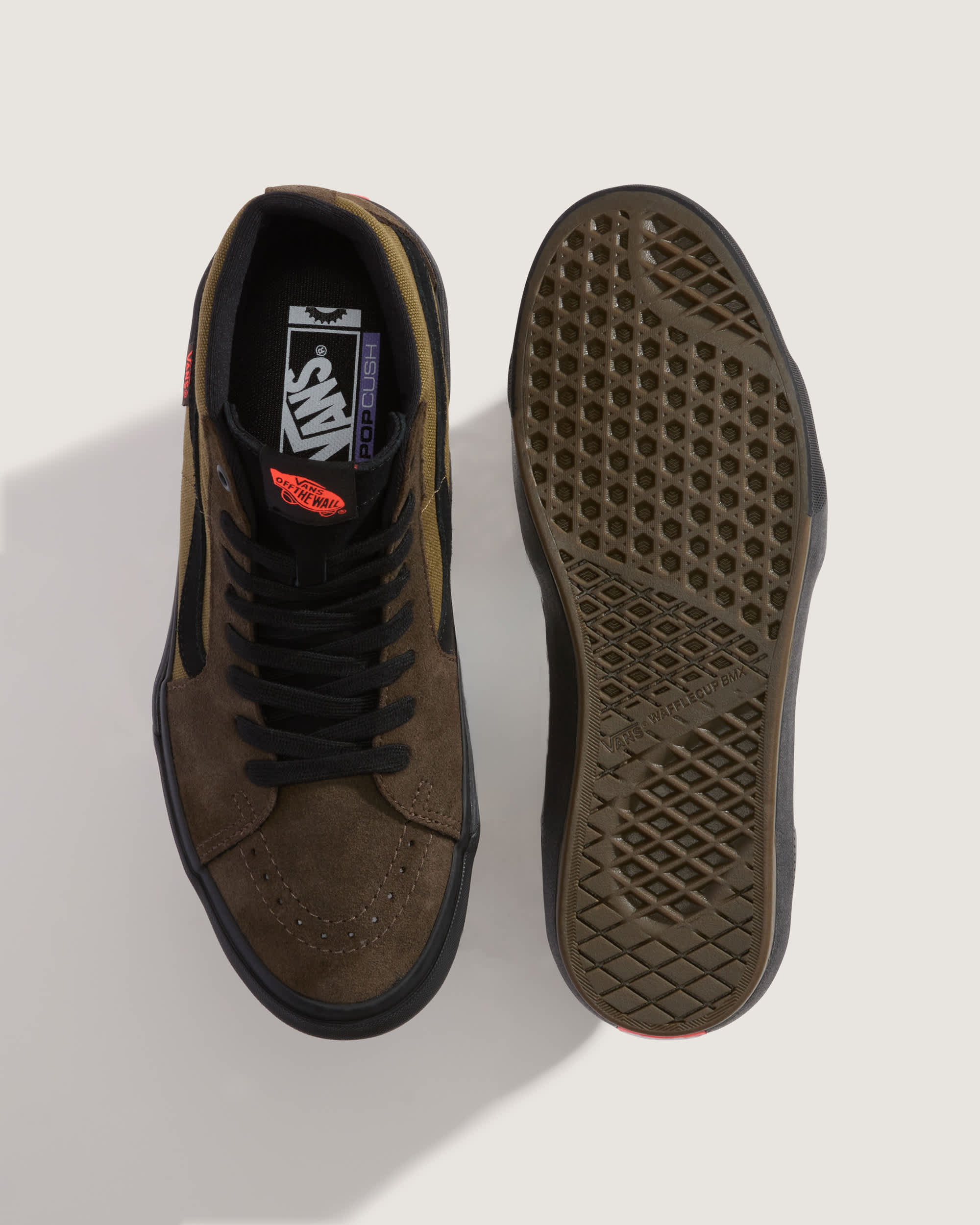 Chaussures BMX Sk8Hi VANS Marron ALT2