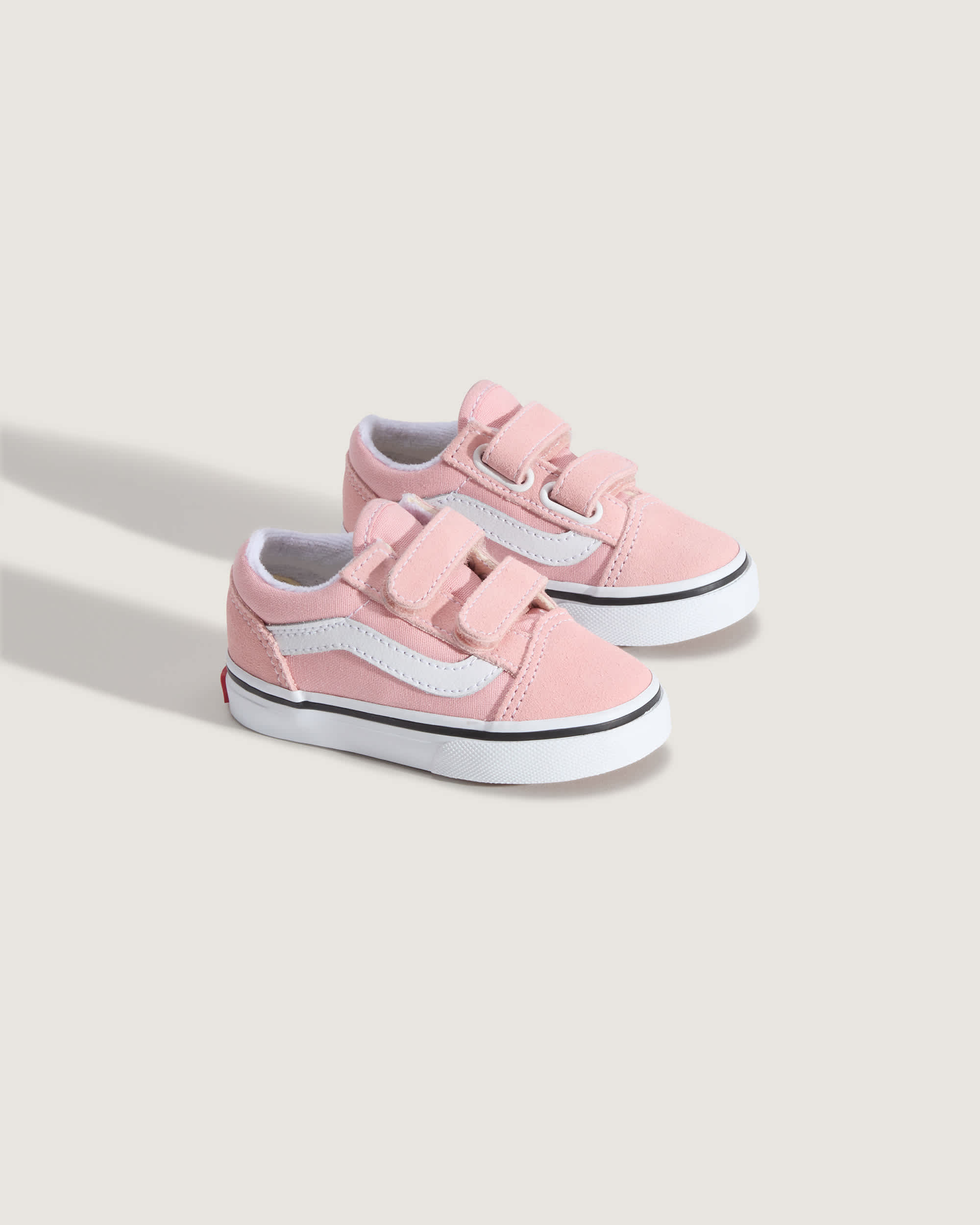 Kleinkinder Old Skool Schuhe mit Klettverschluss 14 Jahre VANS Rosa ALT1