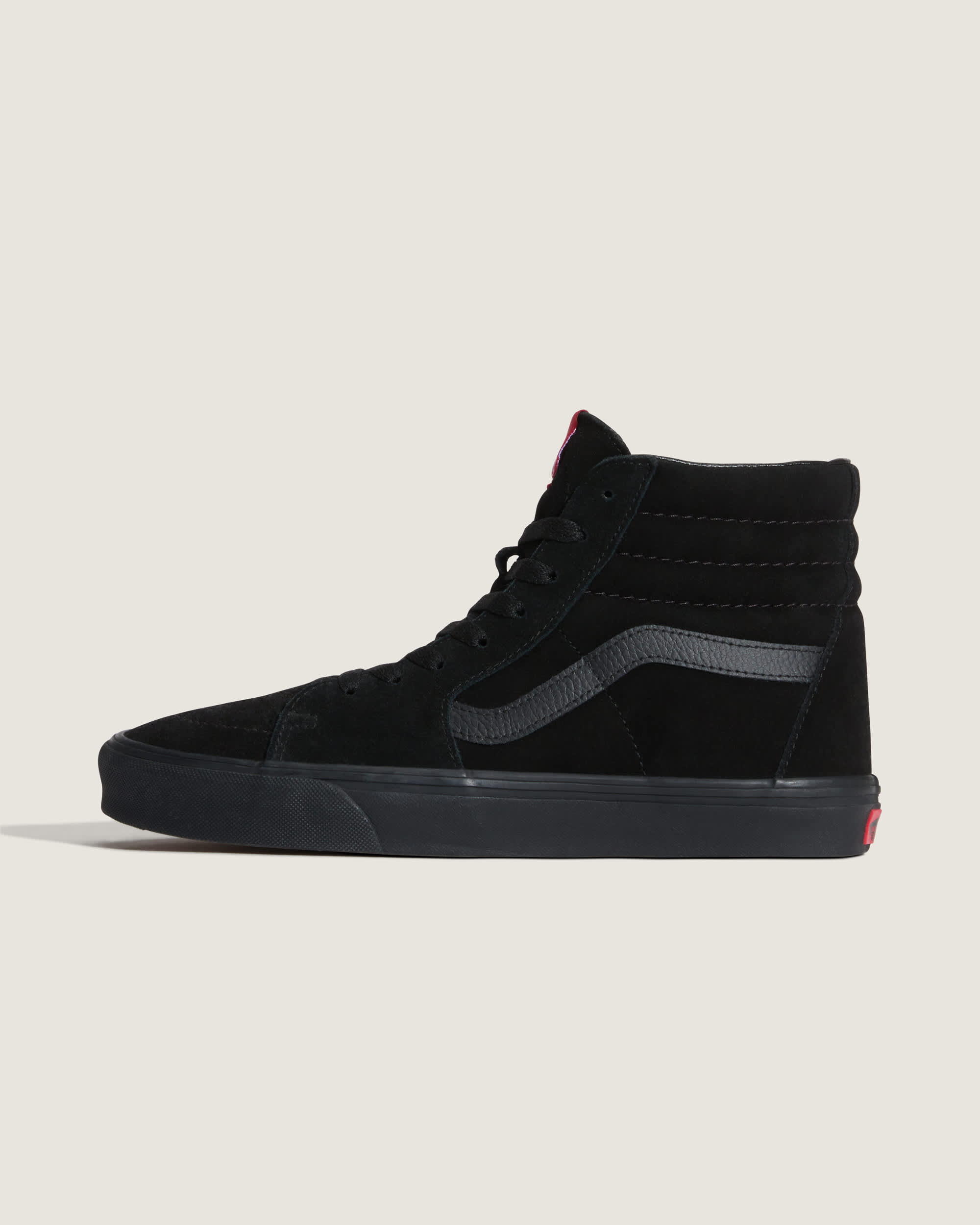Chaussures en daim Sk8Hi VANS Noir HERO