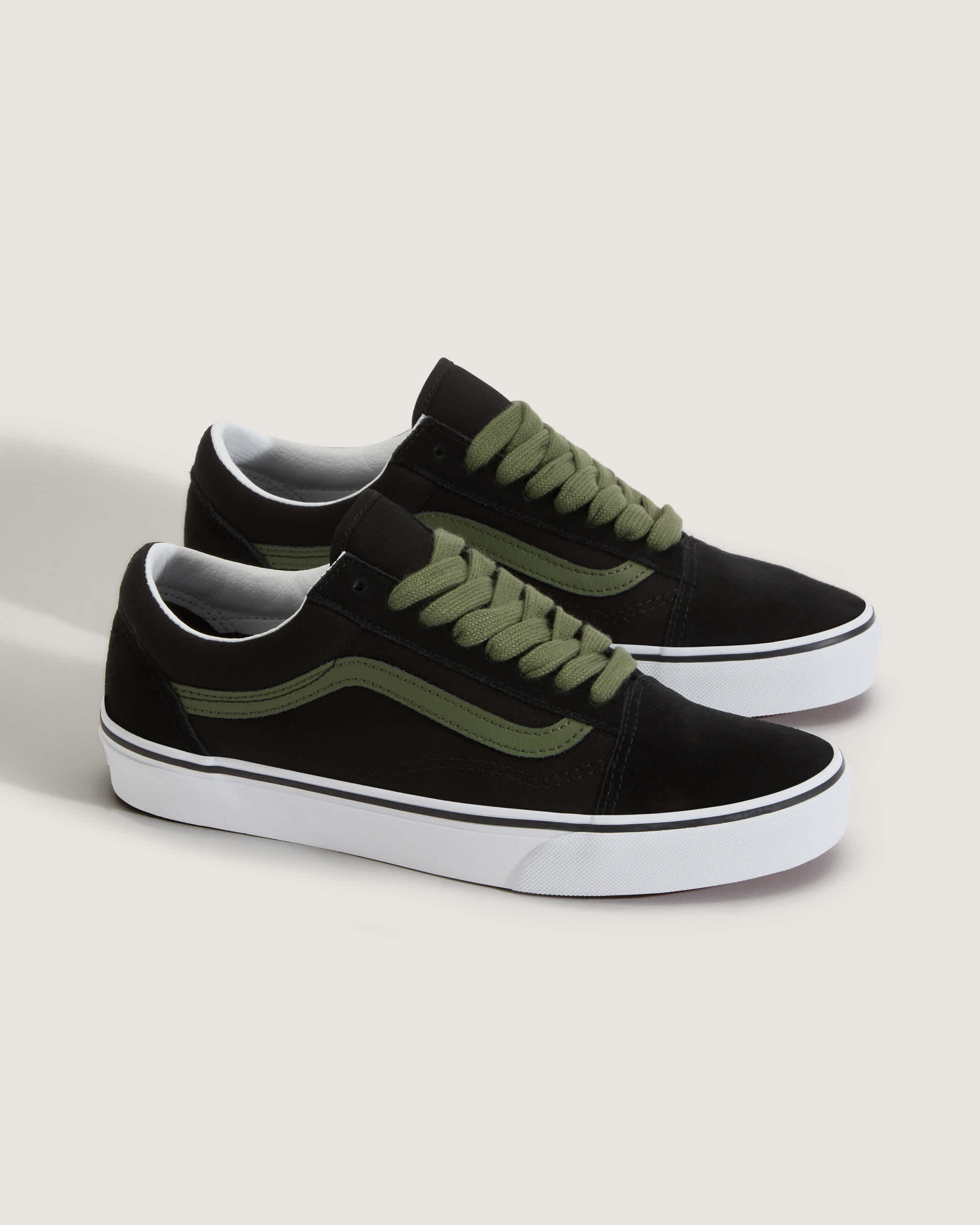 Chaussures Old Skool VANS NoirVert ALT1