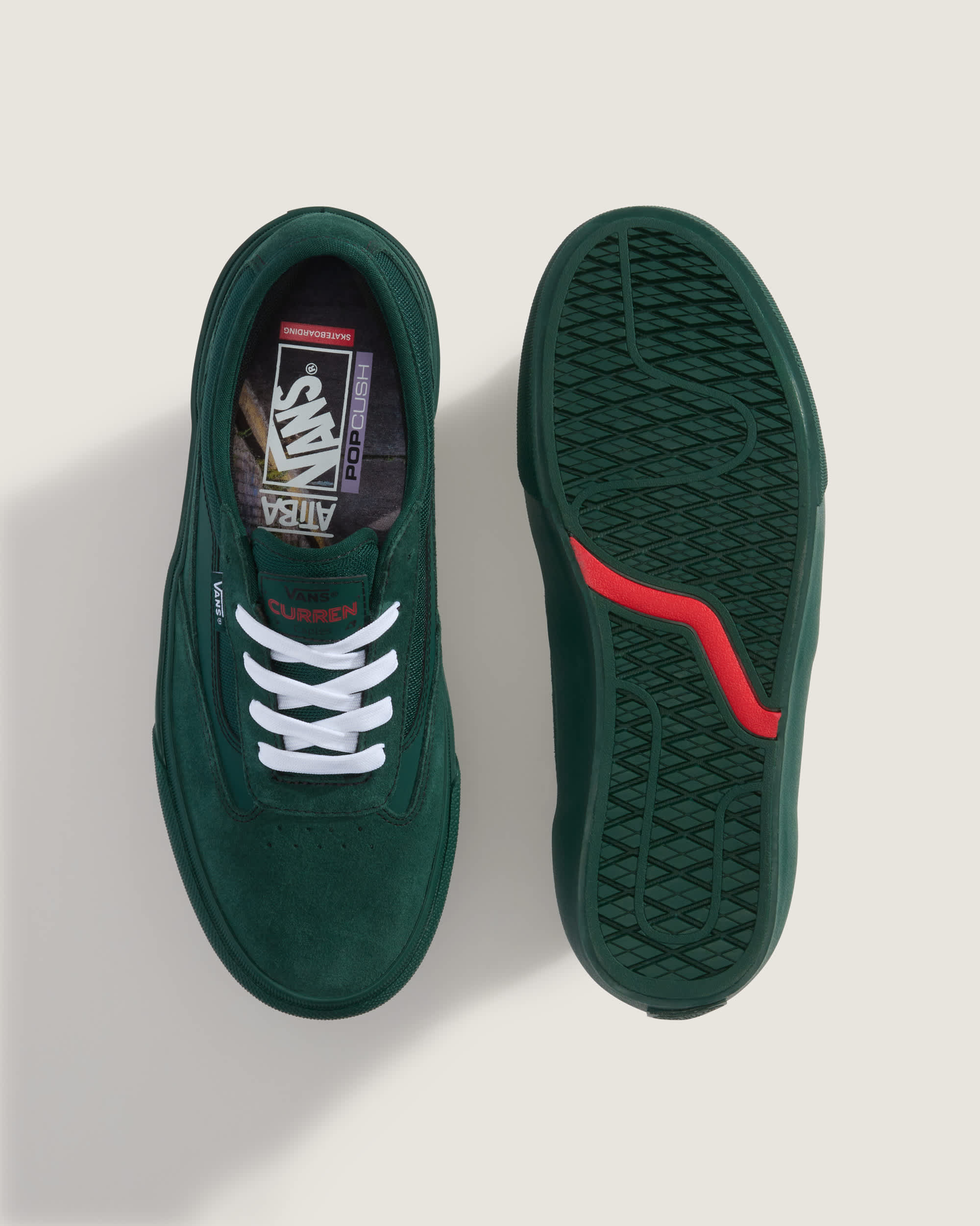 Zapatillas Skate Curren Caples VANS Verde ALT2