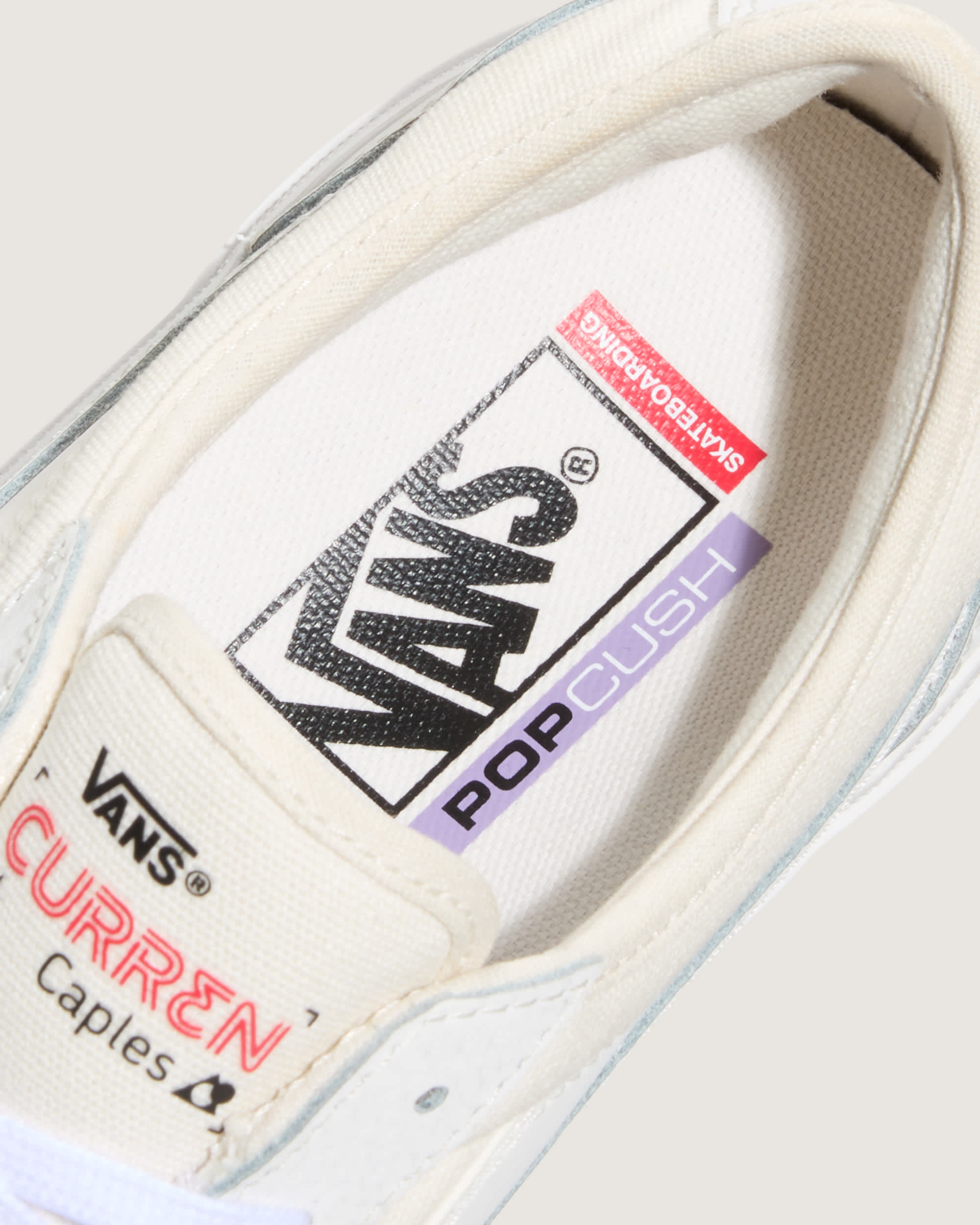 Skate Curren Caples Schuhe VANS Wei ALT6