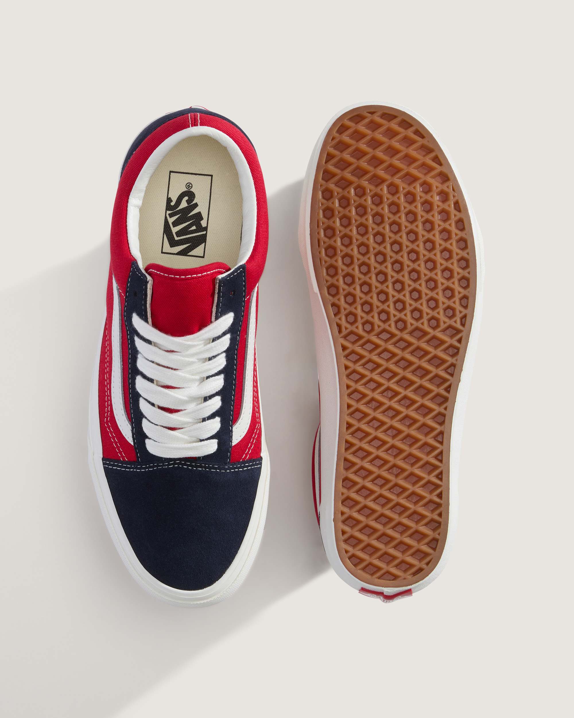 Old Skool Schuhe VANS RotGelb ALT2