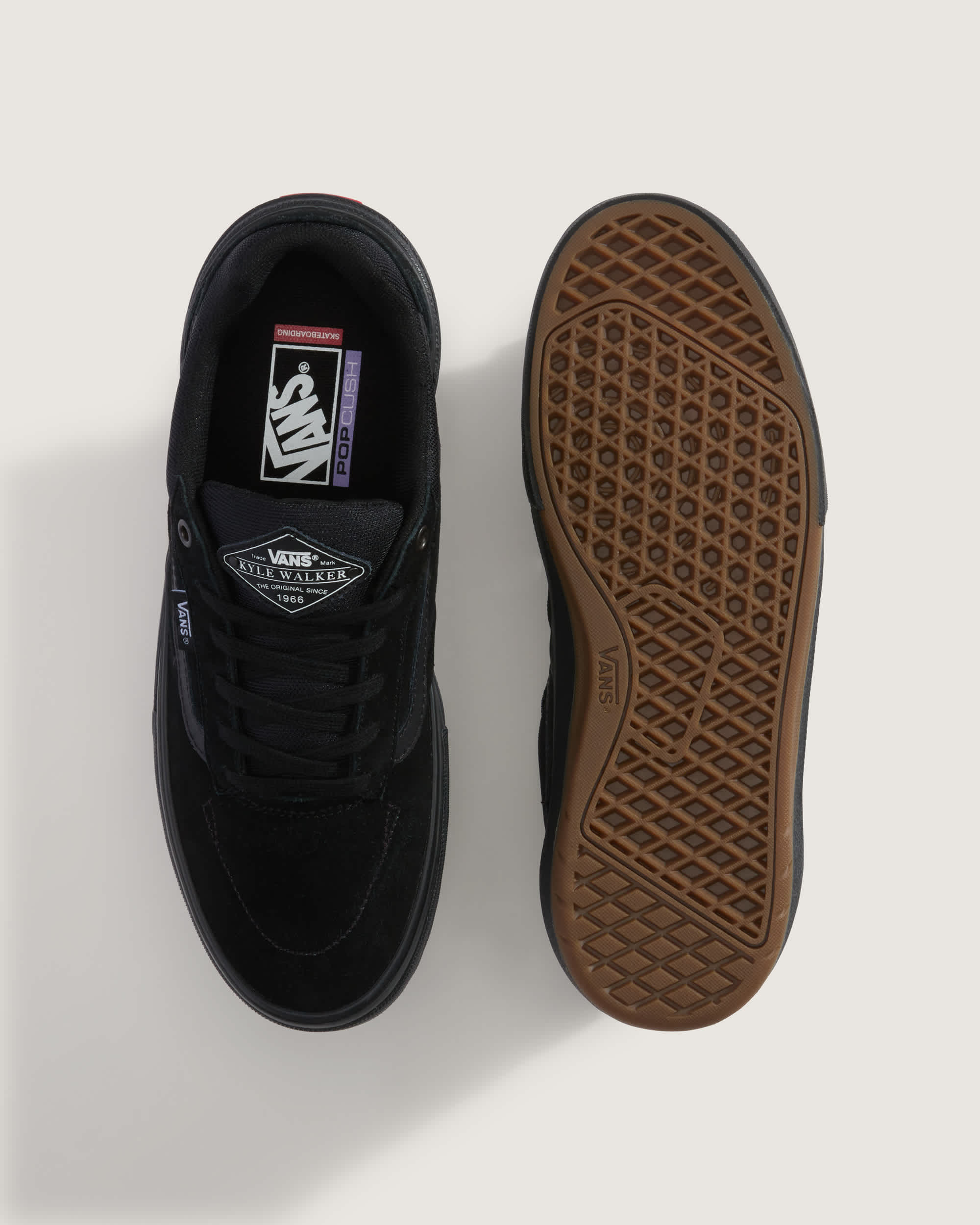 Skate Kyle Walker Skateschuhe mit WafflecupKonstruktion VANS Schwarz ALT2