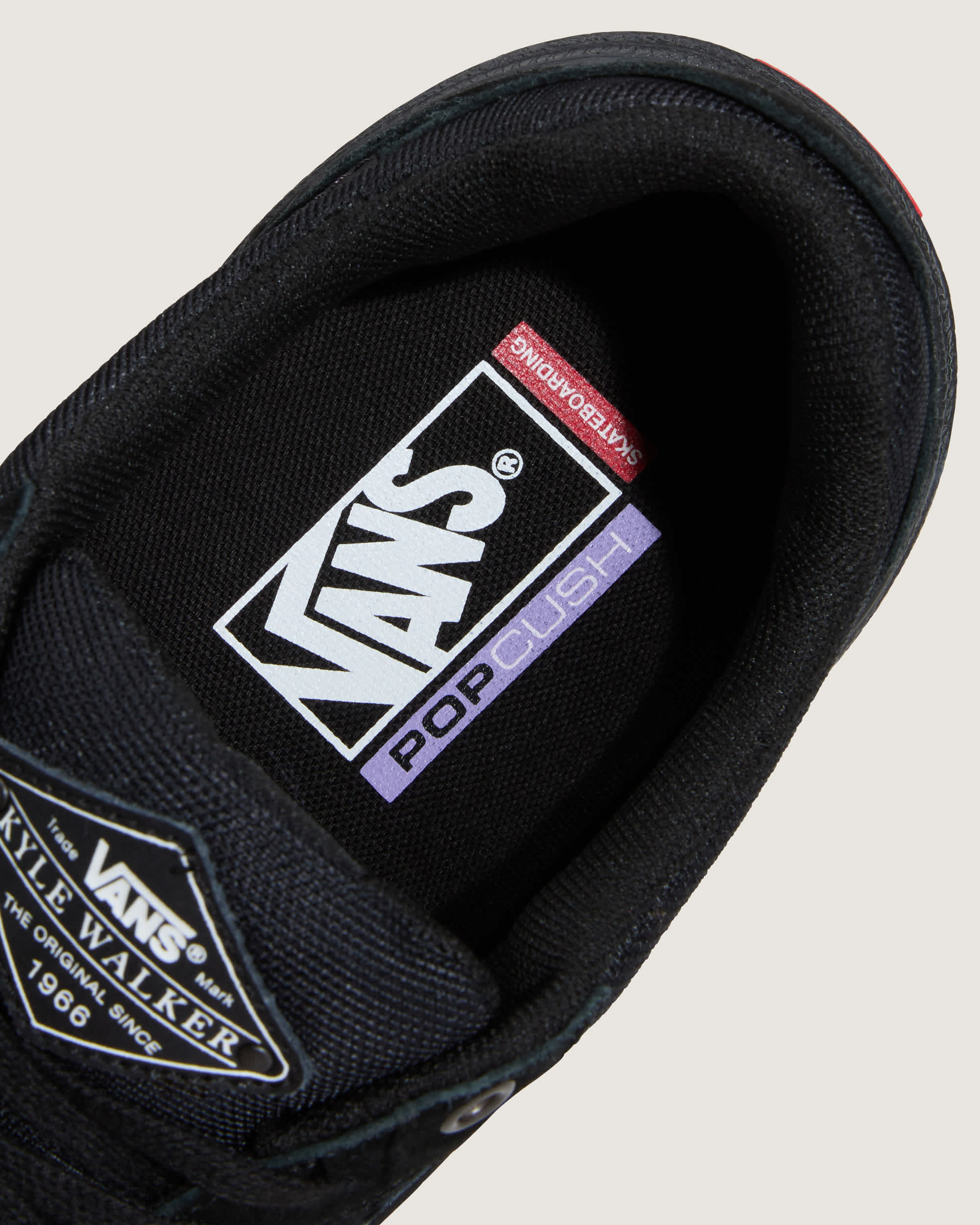 Skate Kyle Walker Skateschuhe mit WafflecupKonstruktion VANS Schwarz ALT6