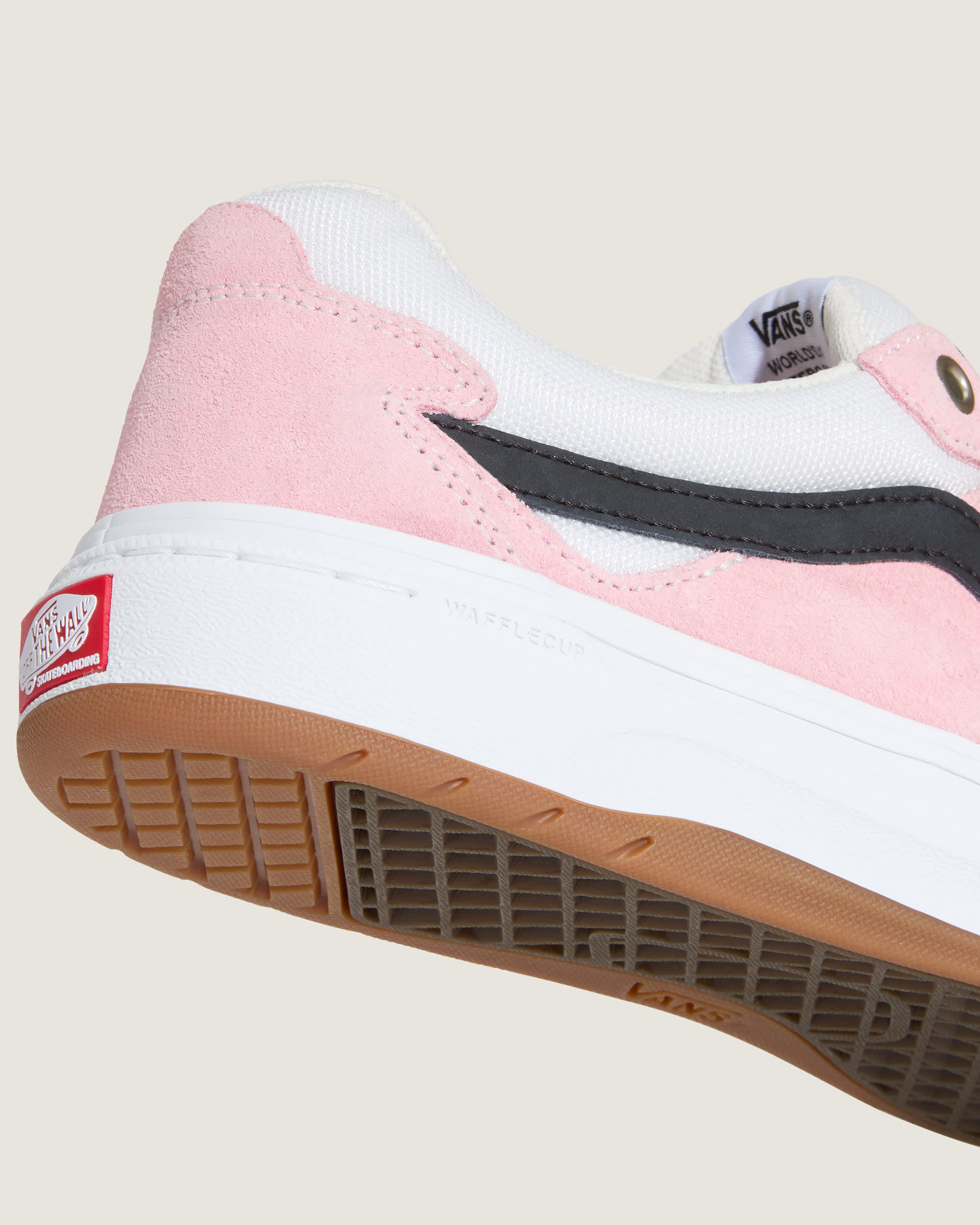 Scarpe wafflecup Skate Kyle Walker VANS Rosa ALT8