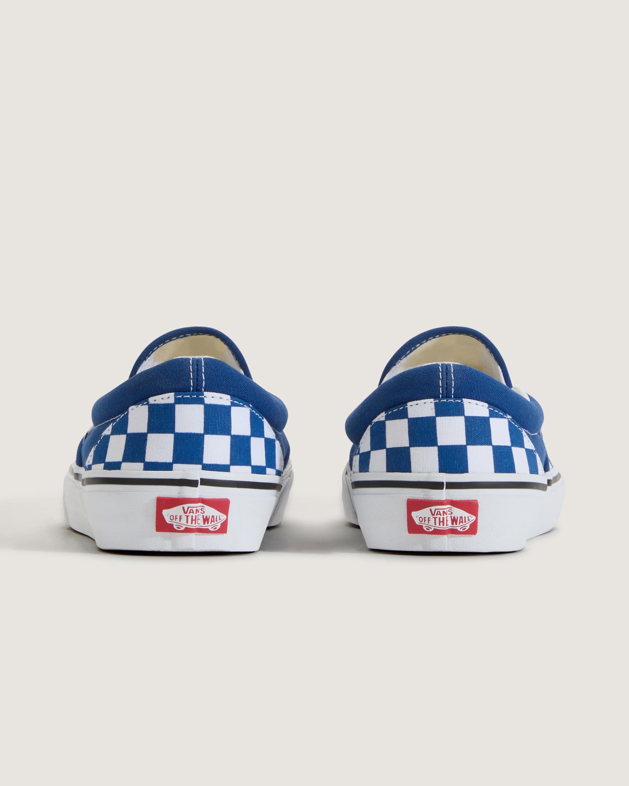 SlipOn Checkerboard Schuhe VANS Blau ALT3