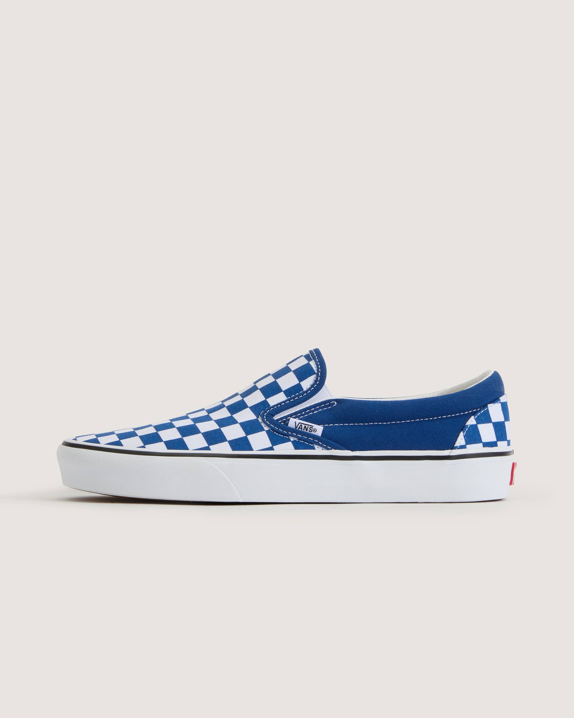 SlipOn Checkerboard Schuhe VANS Blau HERO