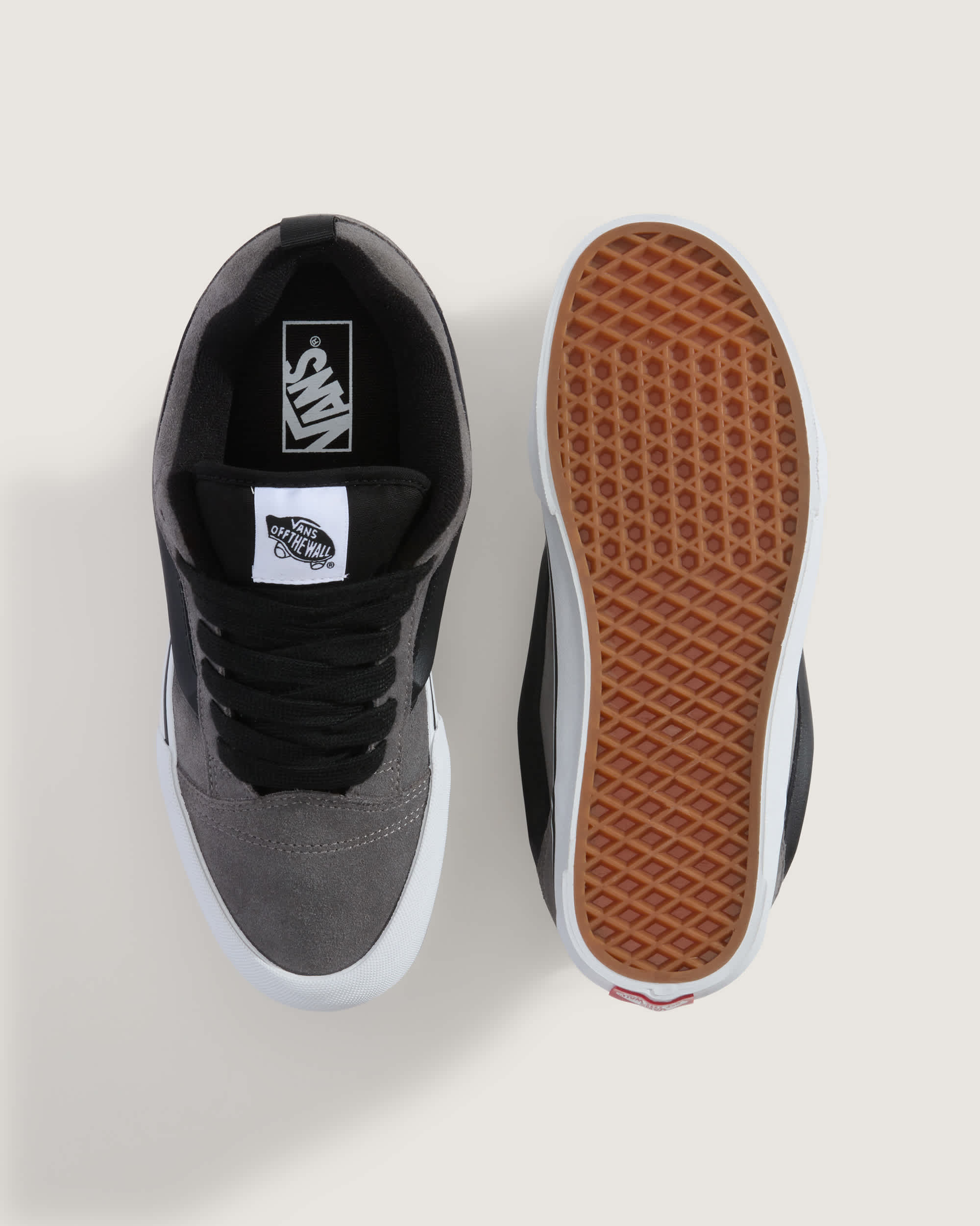 Chaussures Knu Skool VANS Gris ALT2