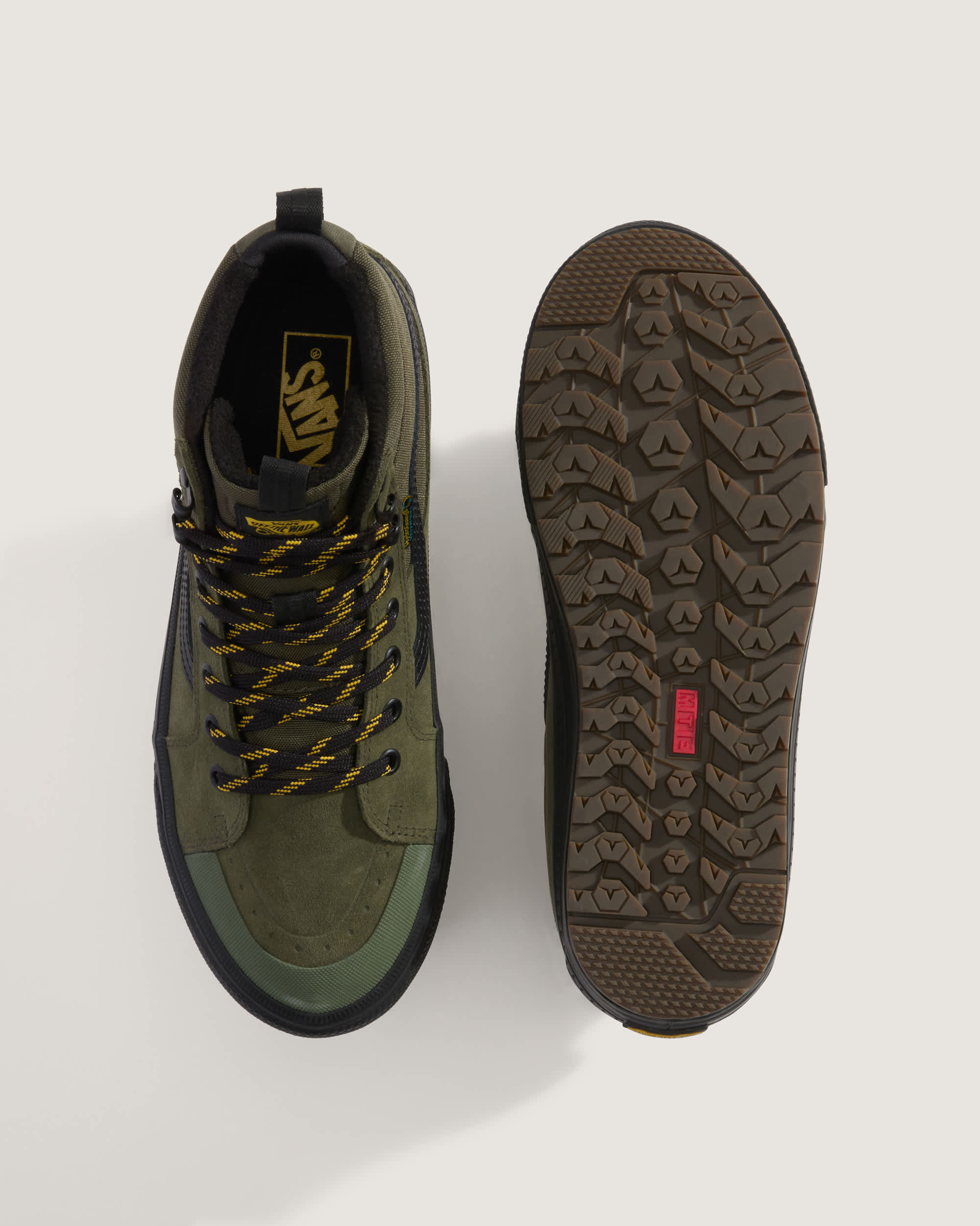 Chaussures isolantes impermables Sk8Hi VANS NoirVert ALT2