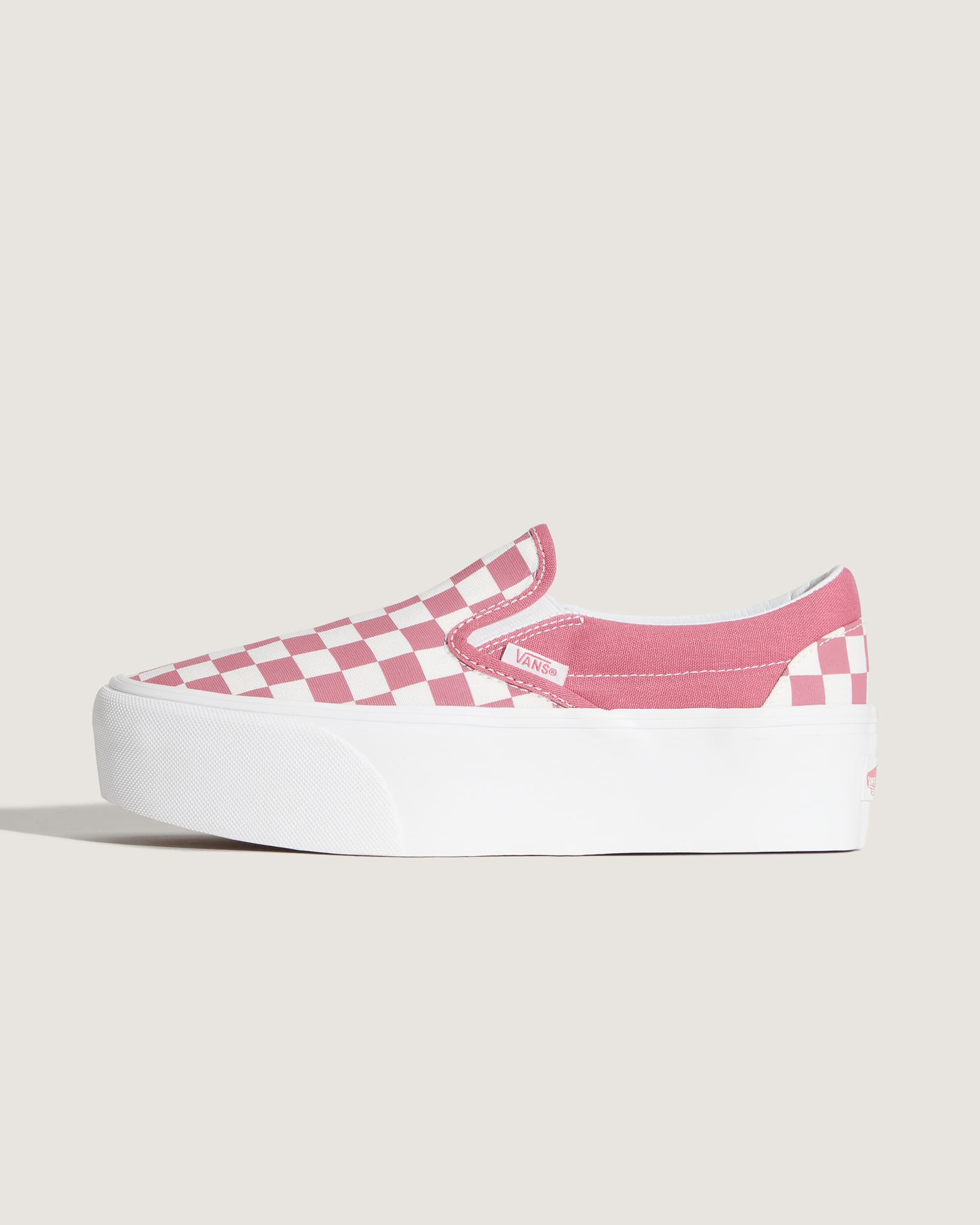 Classic SlipOn Stackform Shoes VANS Pink HERO