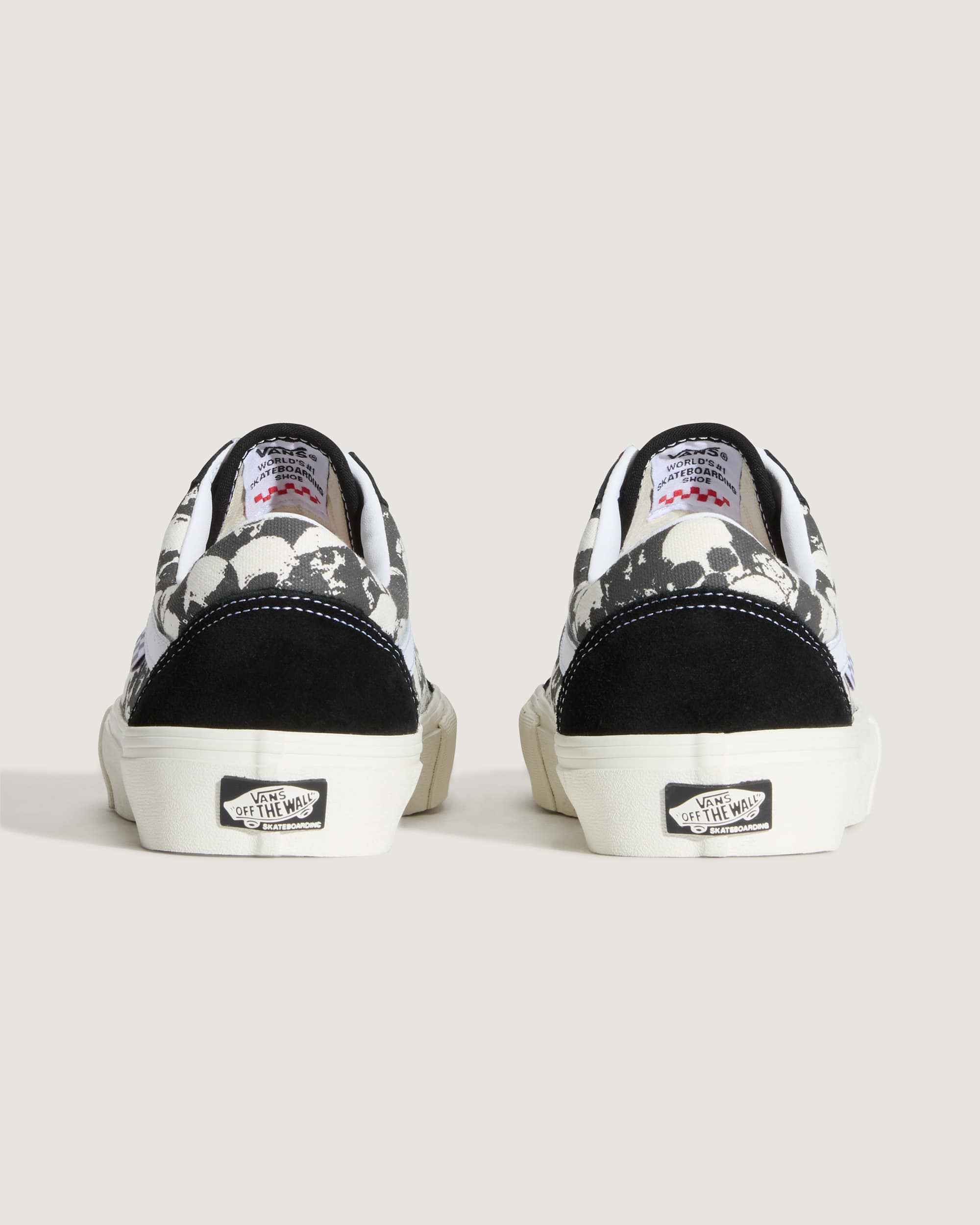 Skate Old Skool Gum Schuhe VANS Schwarz ALT3