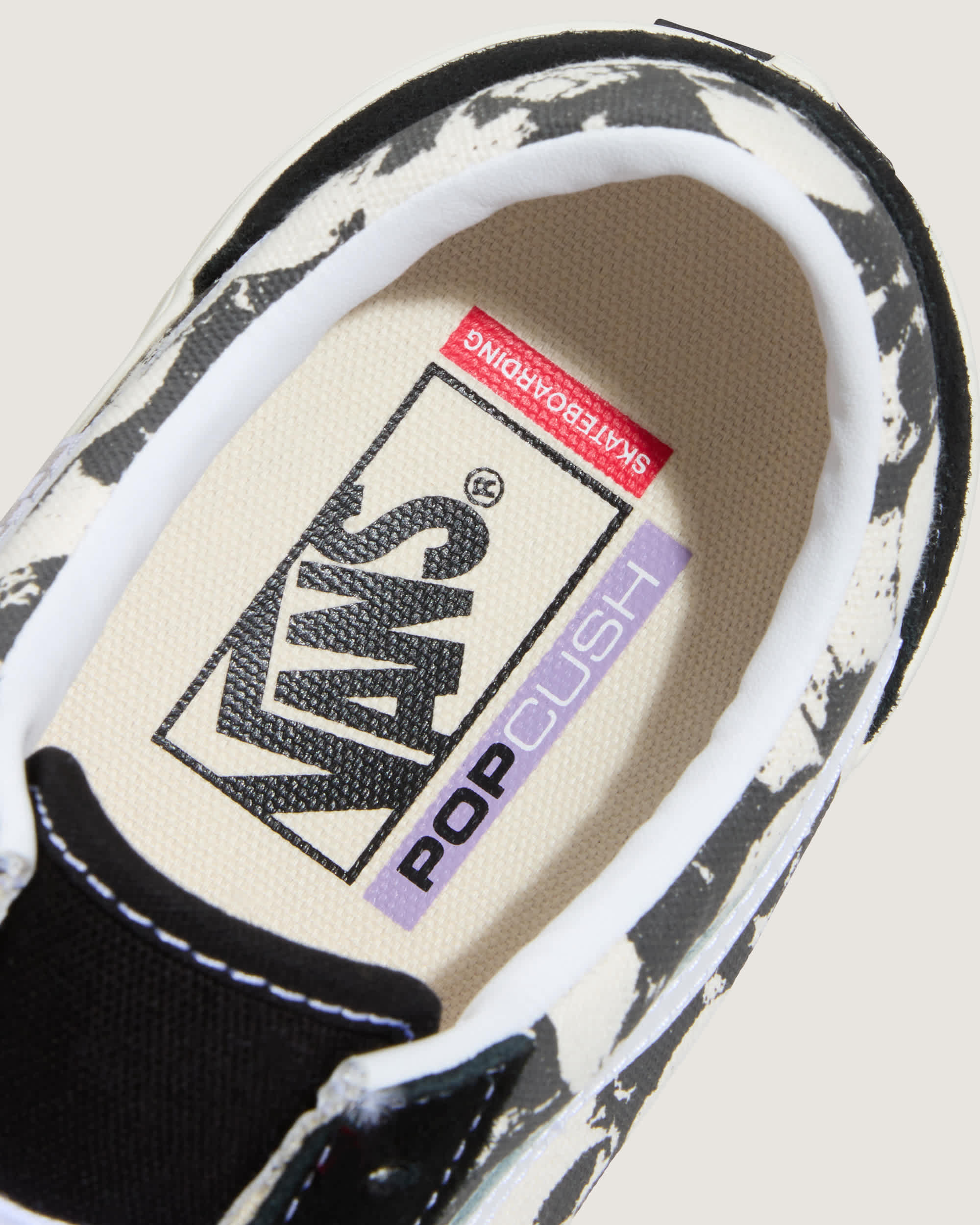 Skate Old Skool Gum Schuhe VANS Schwarz ALT6