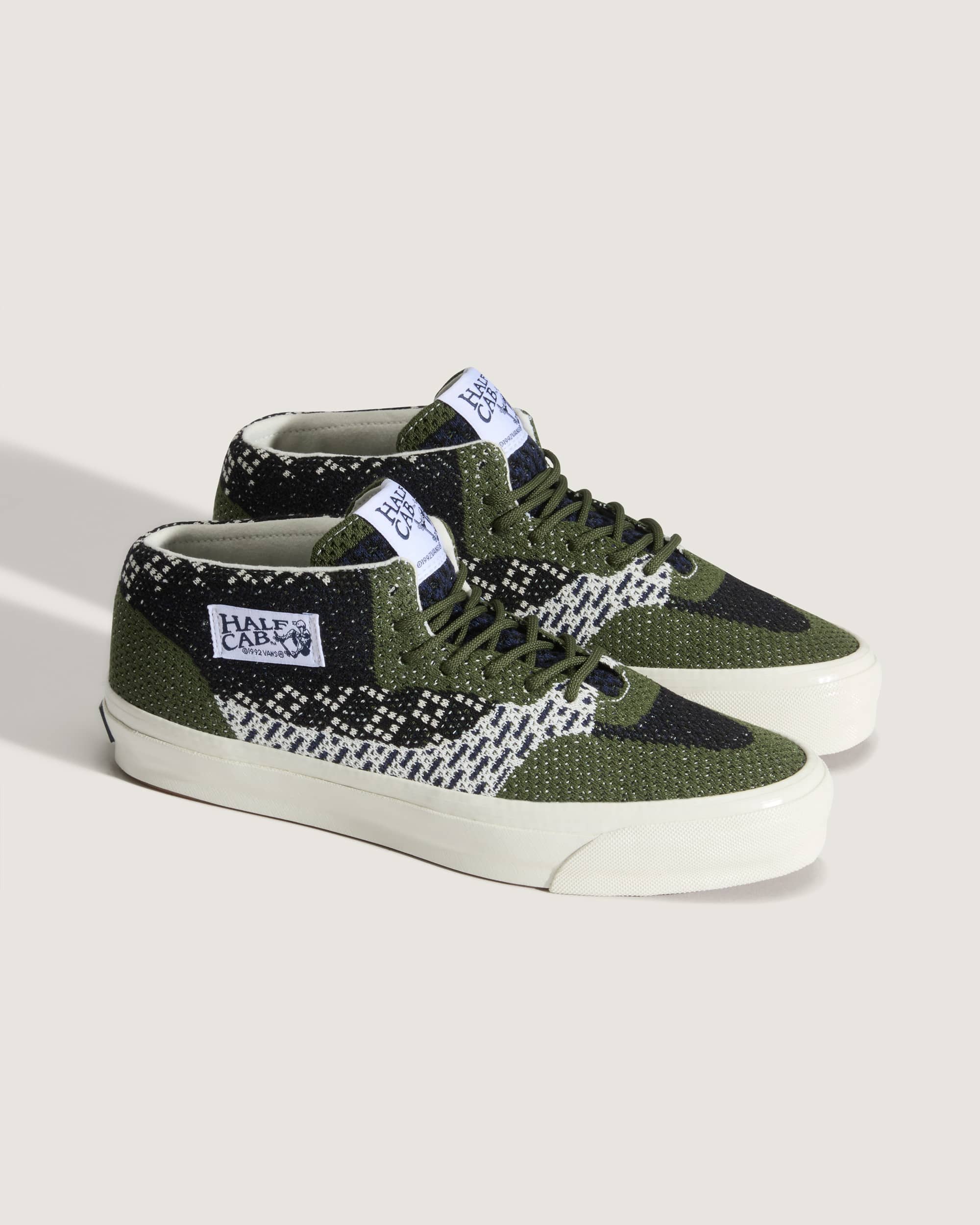 Premium Half Cab Shoes VANS Green ALT1