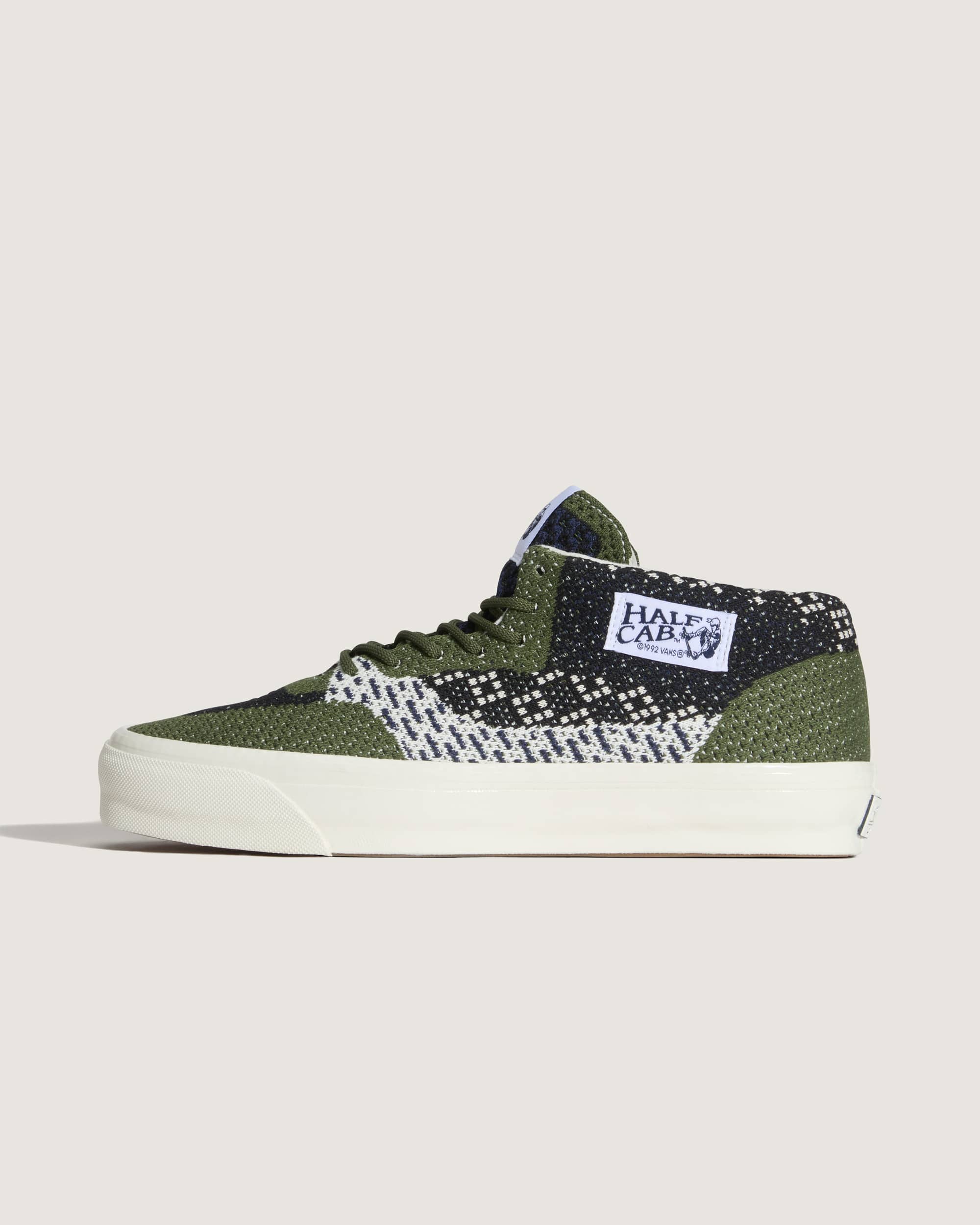 Premium Half Cab Shoes VANS Green HERO