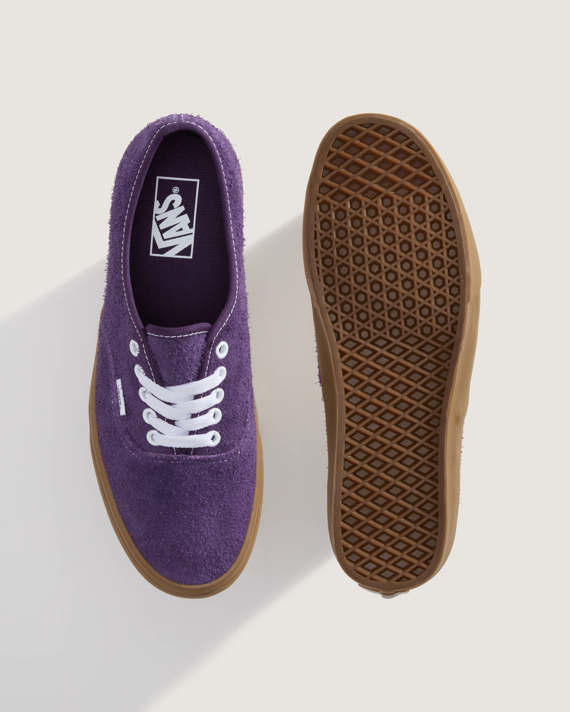 Authentic Hairy Wildlederschuhe VANS Violett ALT2