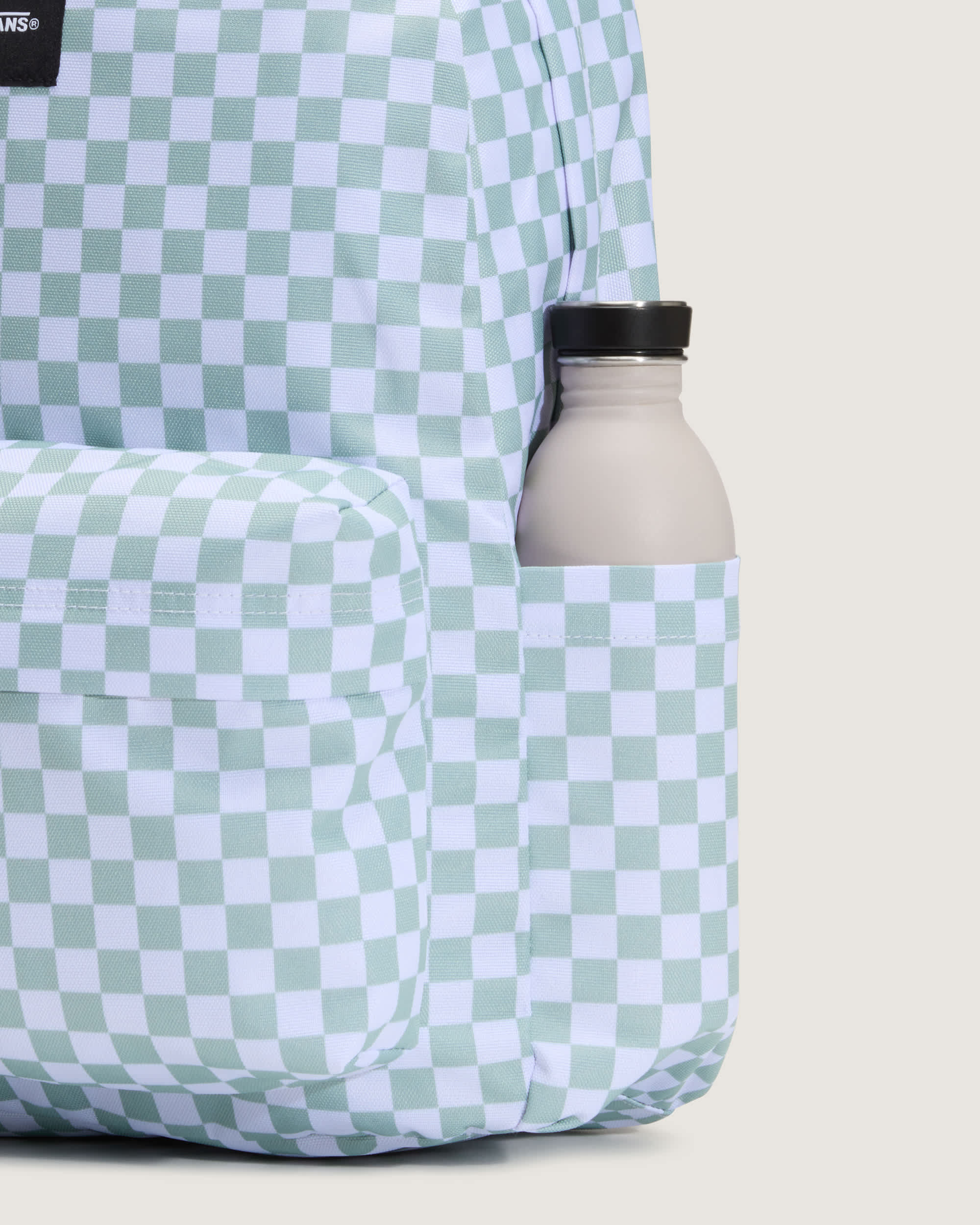 Old Skool Check Backpack VANS Blue ALT3