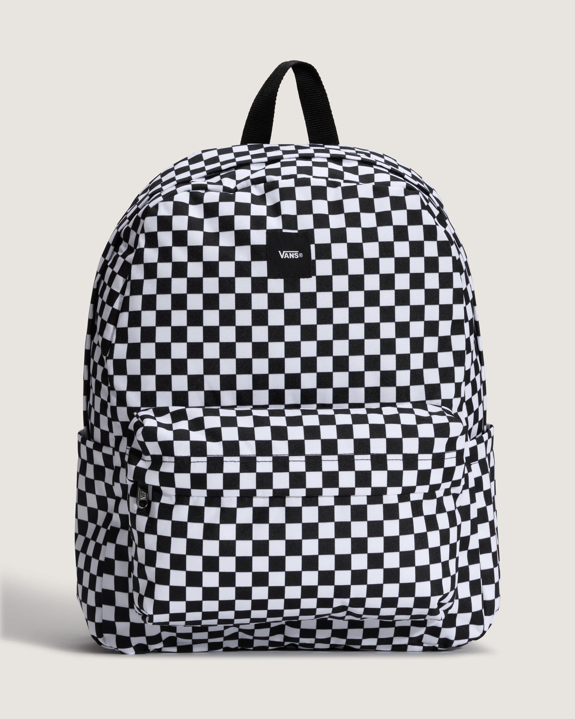 Old Skool Check Rucksack VANS Schwarz HERO