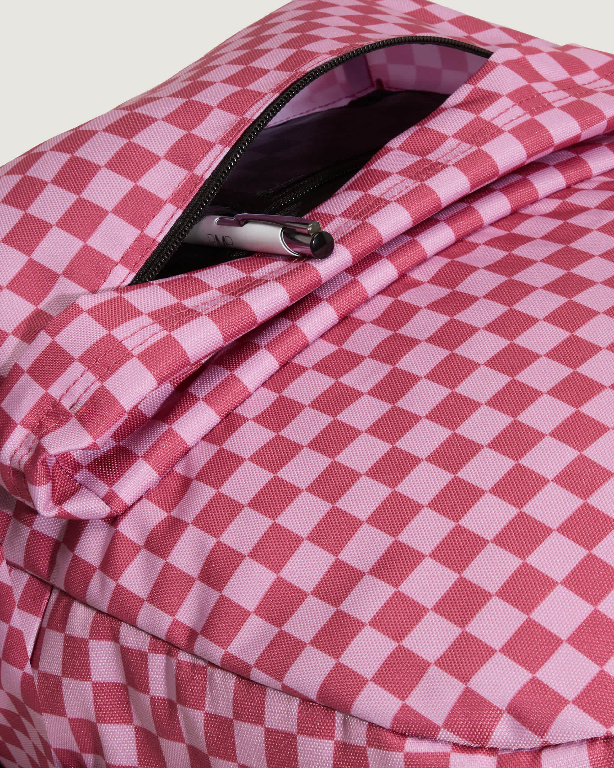 Old Skool Check Rucksack VANS Rosa ALT5