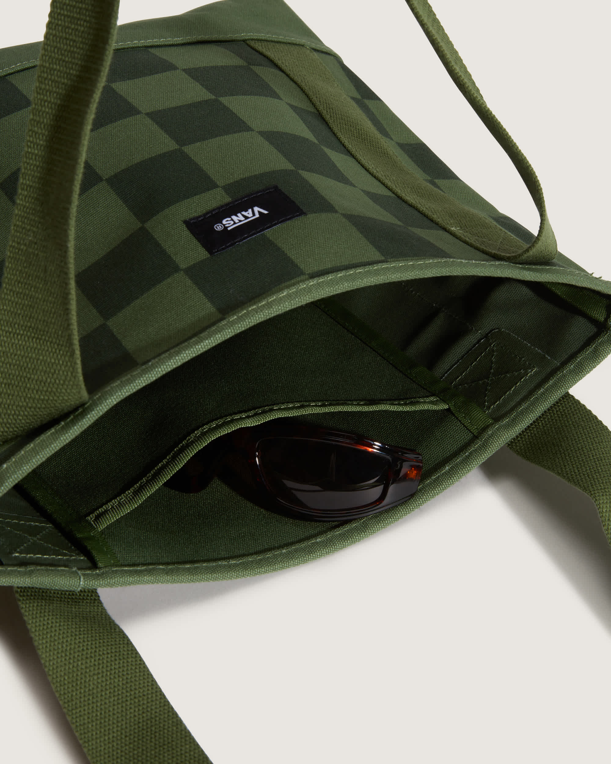 Bolso tote Pergs Midi VANS Verde ALT2