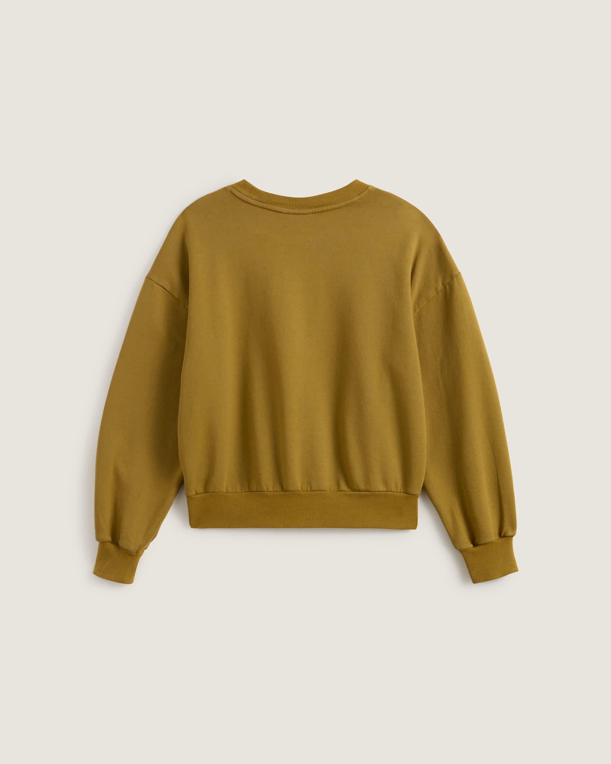 Retro Crew Sweatshirt VANS Gold ALT1