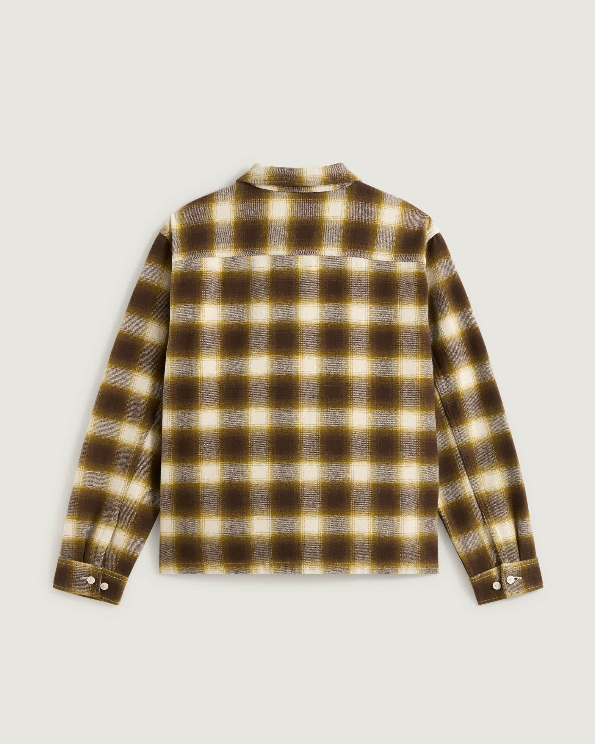 Crestmont Plaid Shacket VANS Beige ALT1