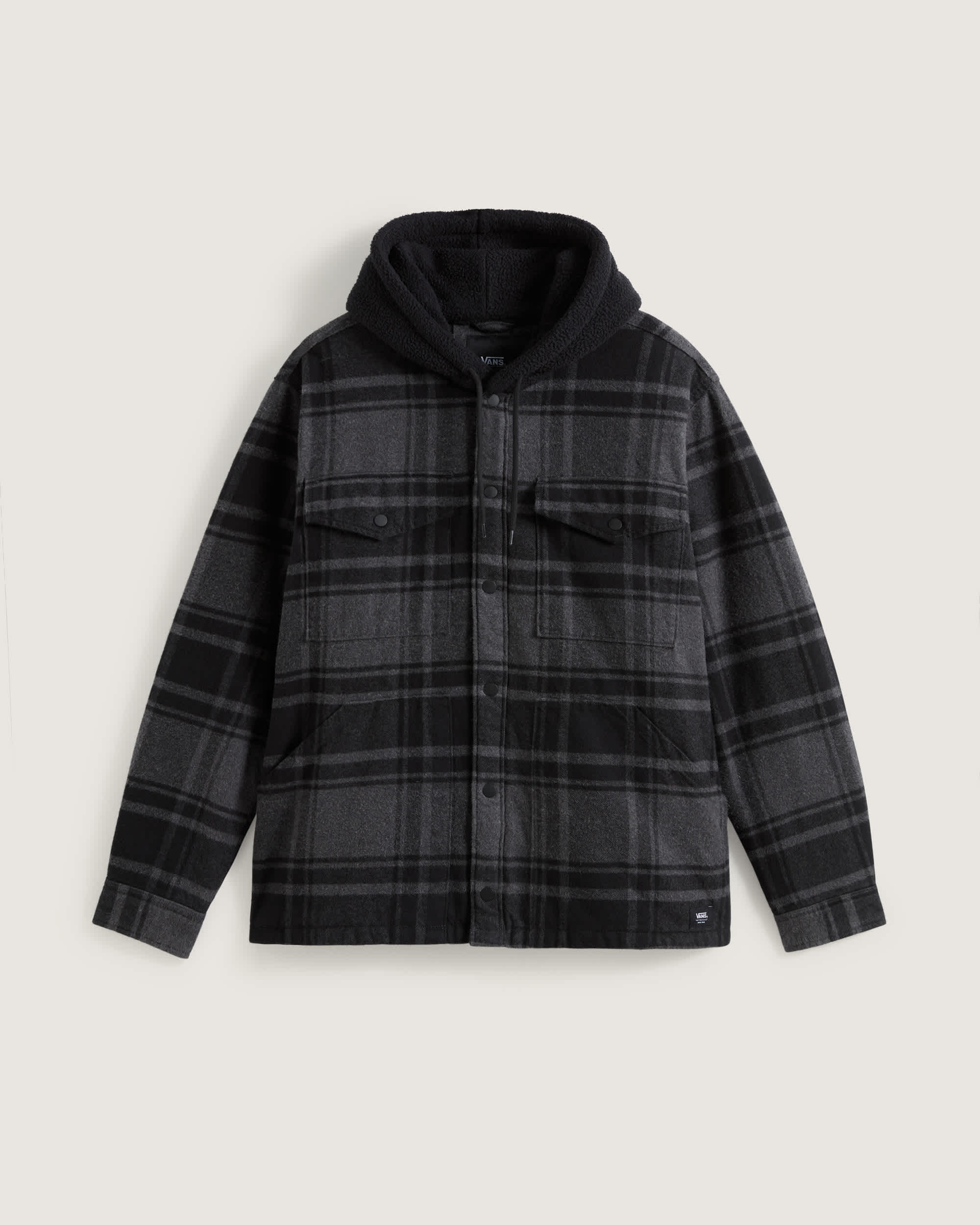 Surchemise  capuche Plaid Piedmont VANS Noir HERO
