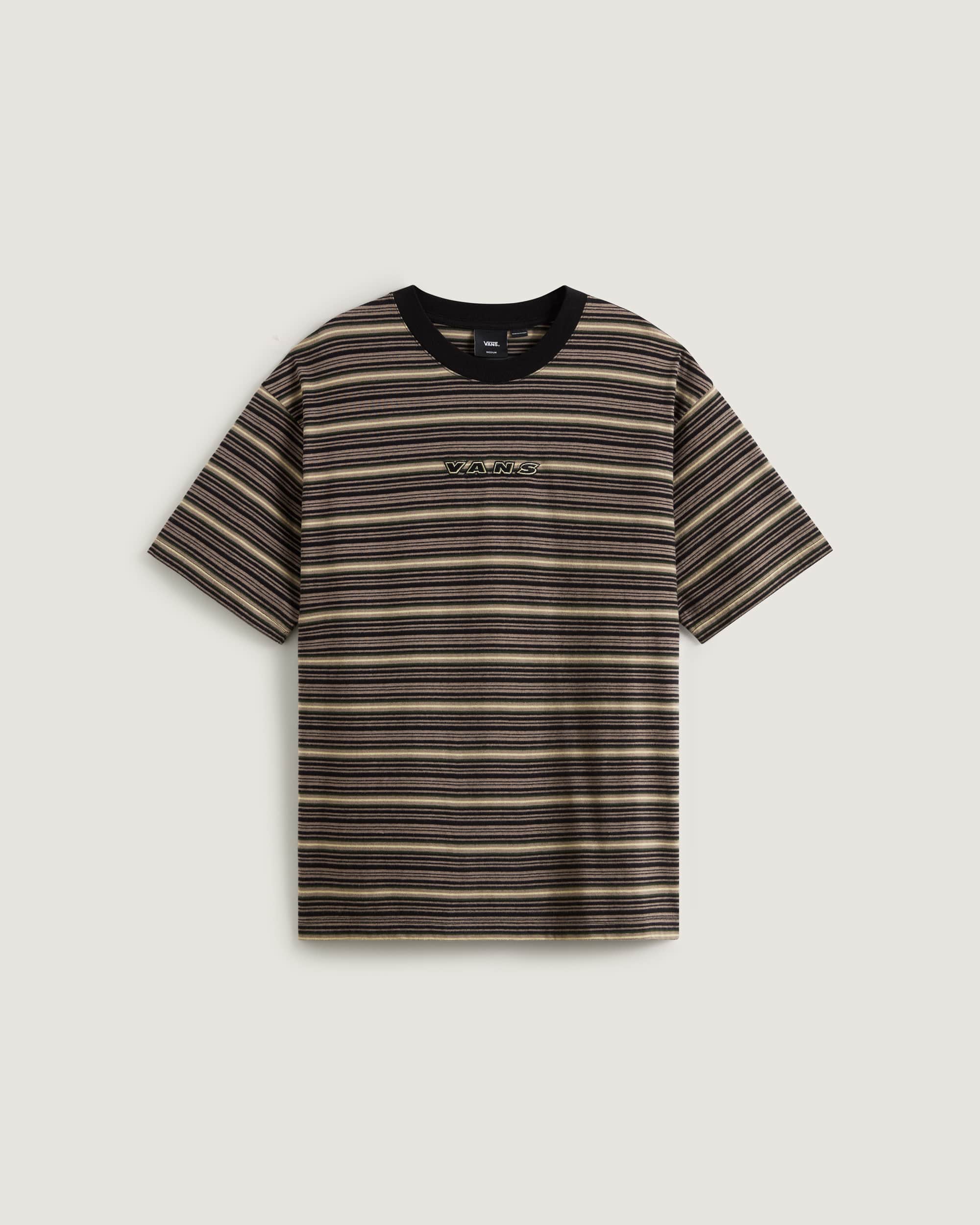 Cameron Stripe TShirt VANS Braun HERO