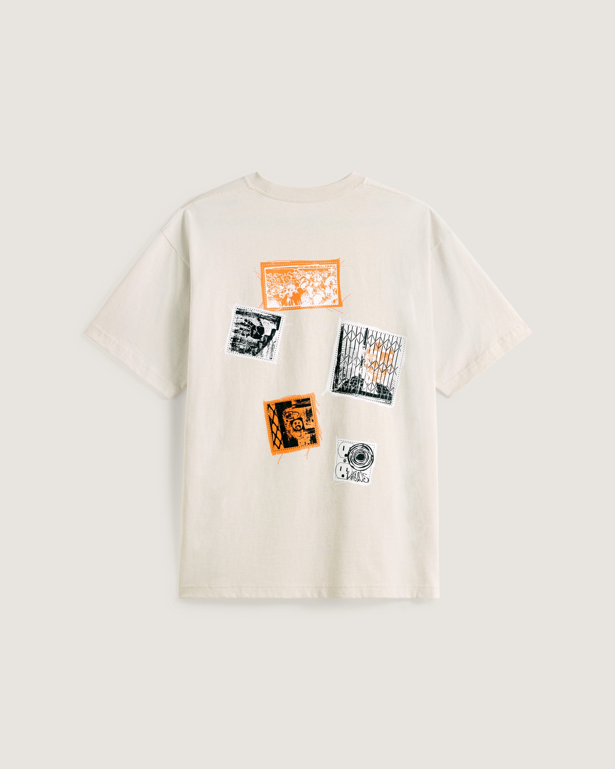 Punk Patch TShirt VANS Beige ALT1