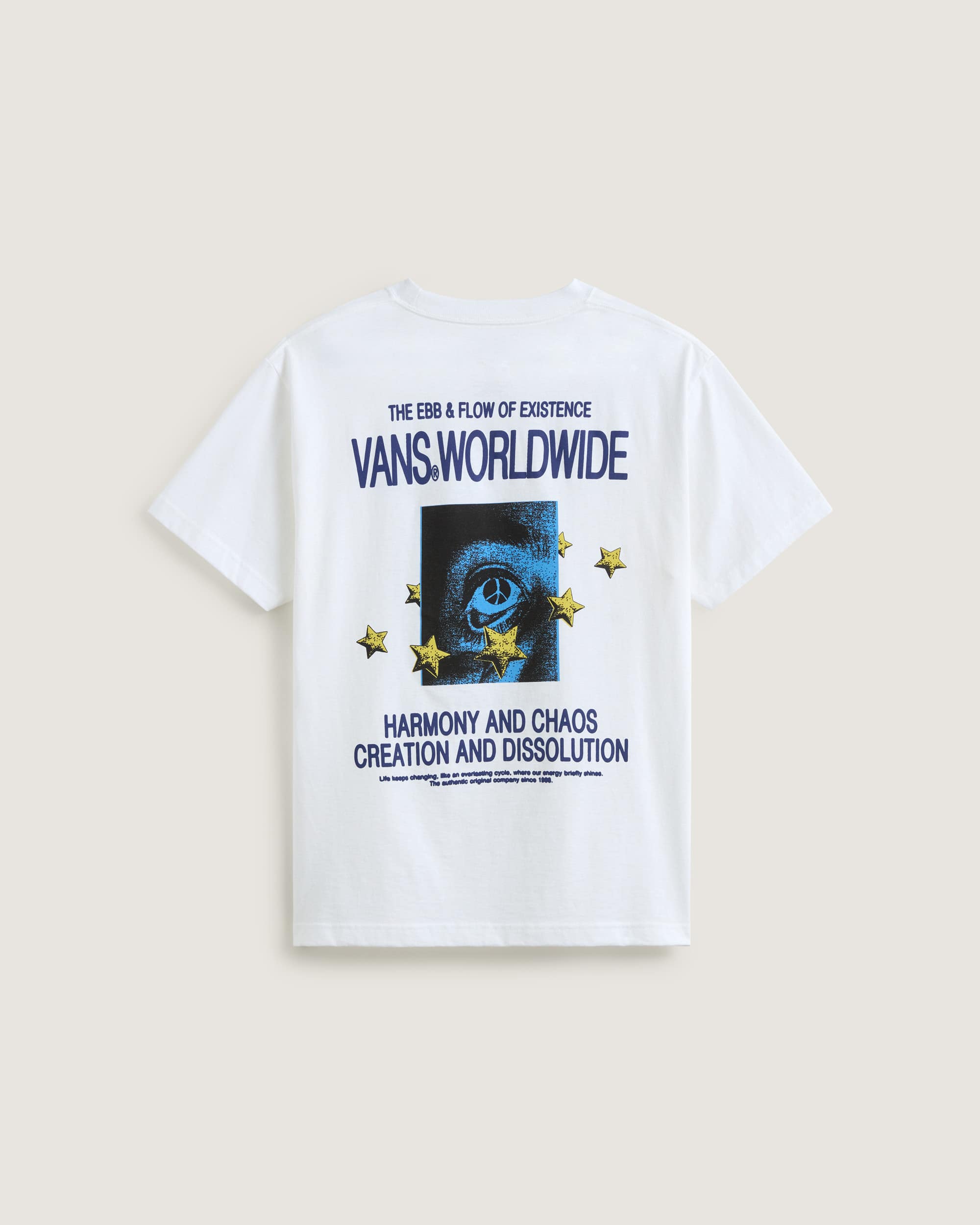 Tshirt Chaos VANS Blanc ALT1