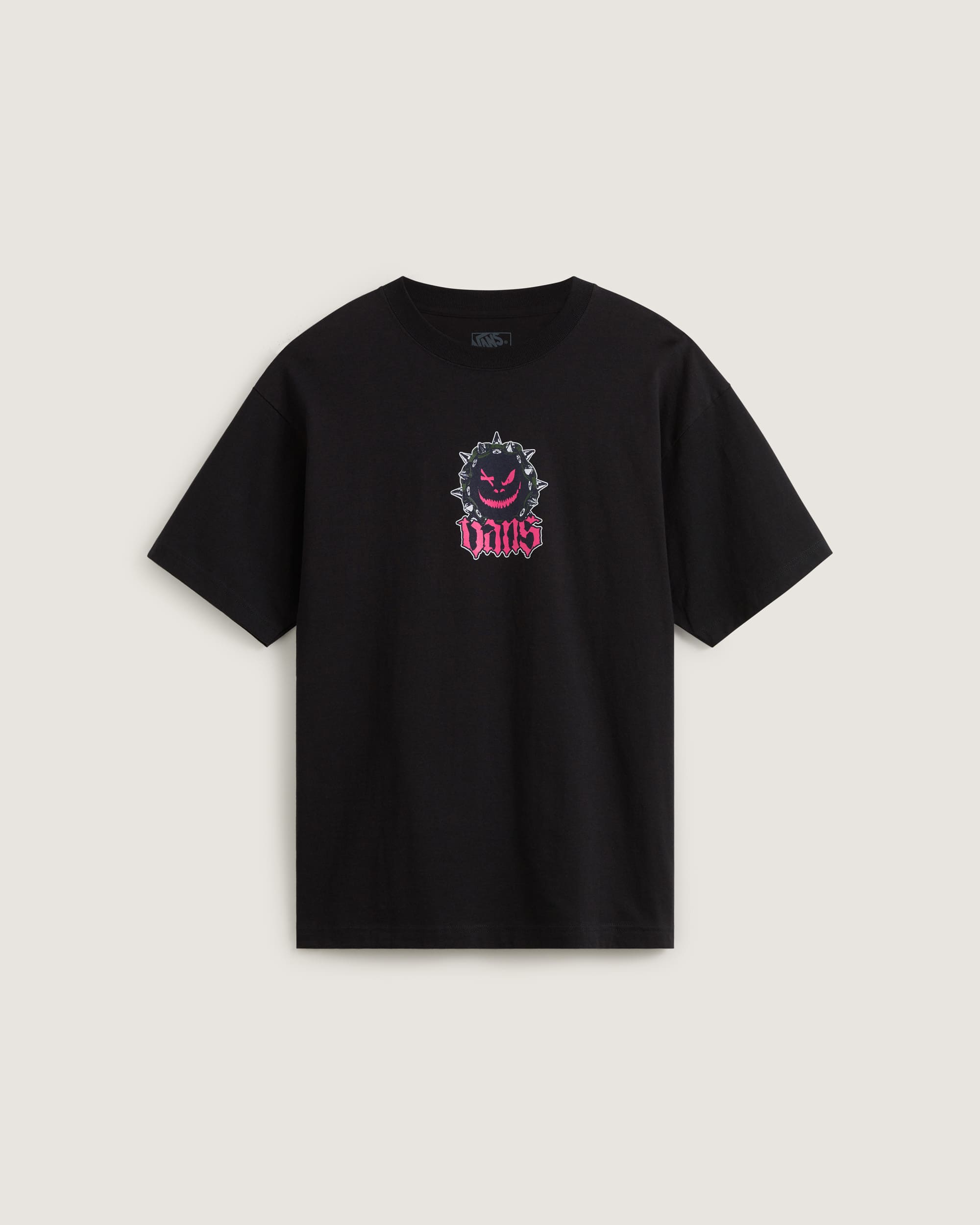 Happy Spike TShirt VANS Schwarz HERO