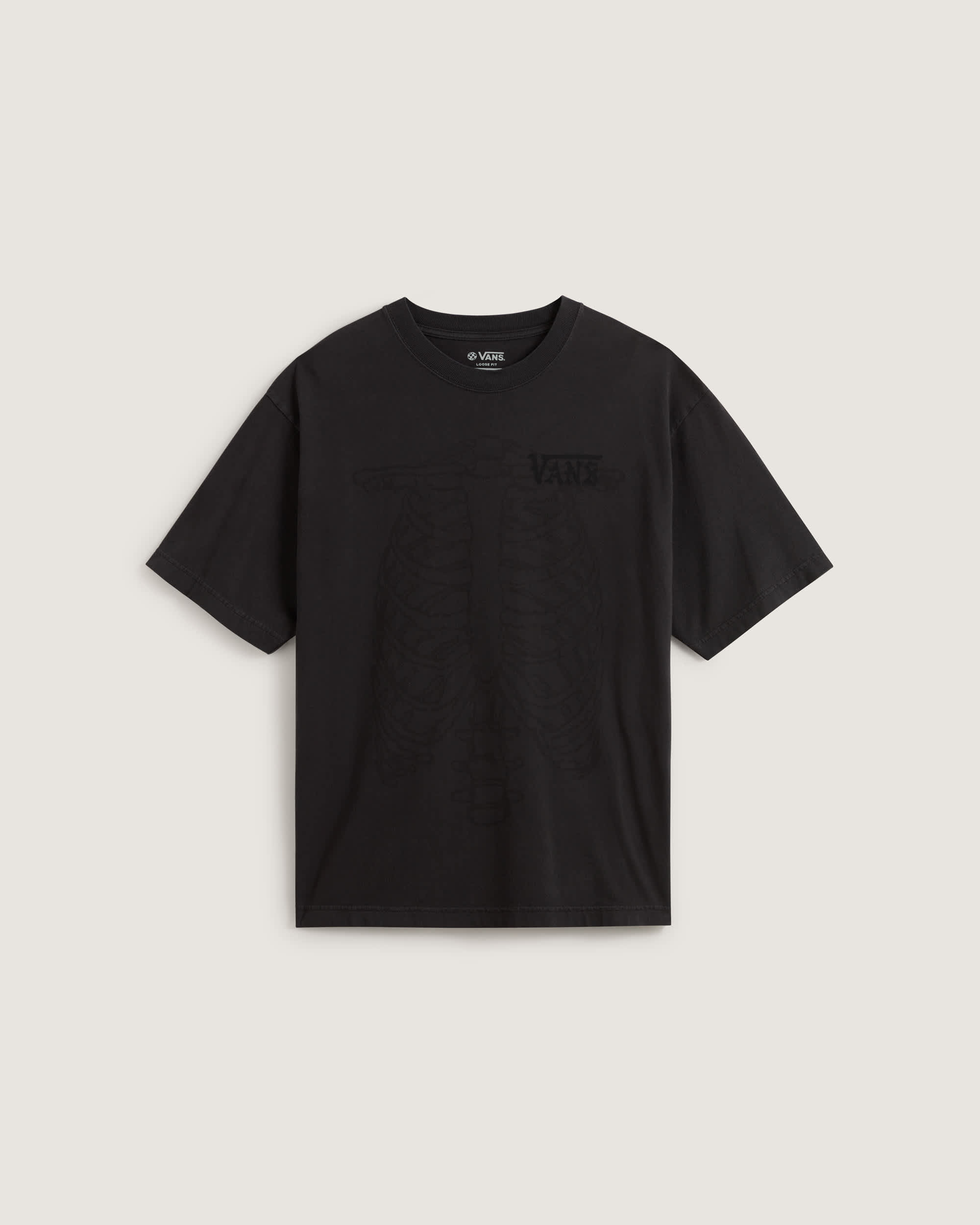 Ribcage Reversible TShirt VANS Black HERO