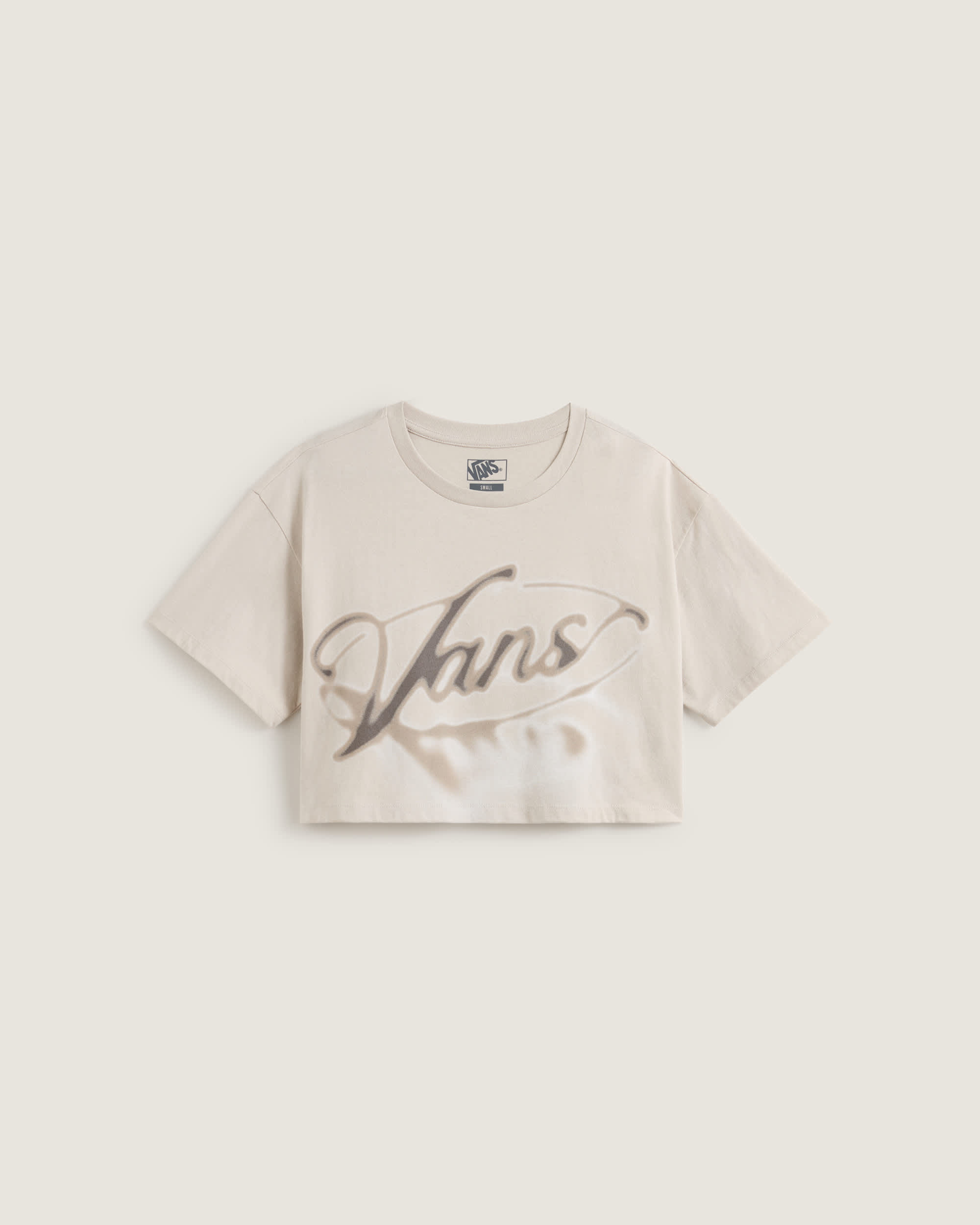 Afterburn Crop TShirt VANS Beige HERO