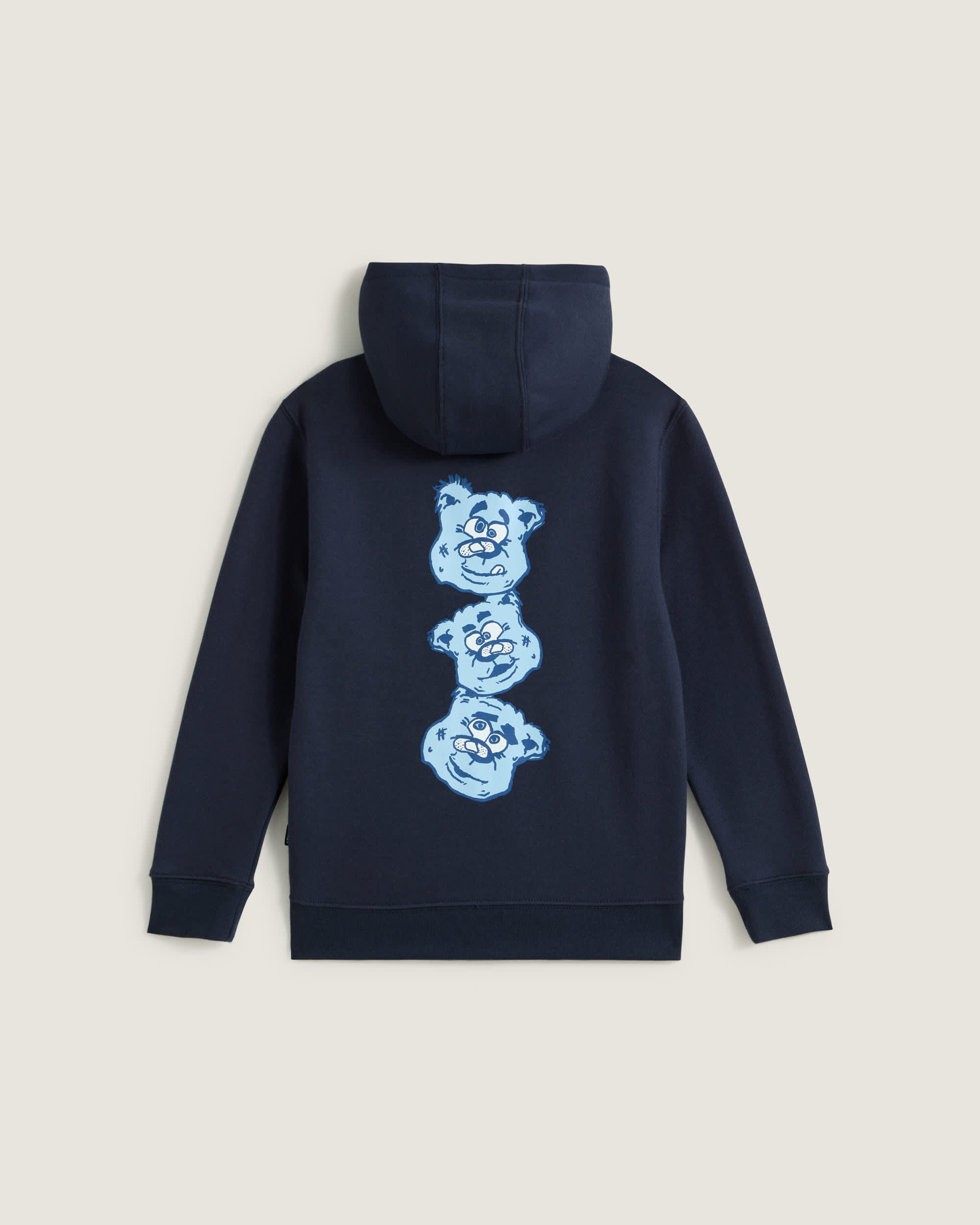 Sweat  capuche zipp Dizzy Bear Petits 48 ans VANS Bleu ALT1