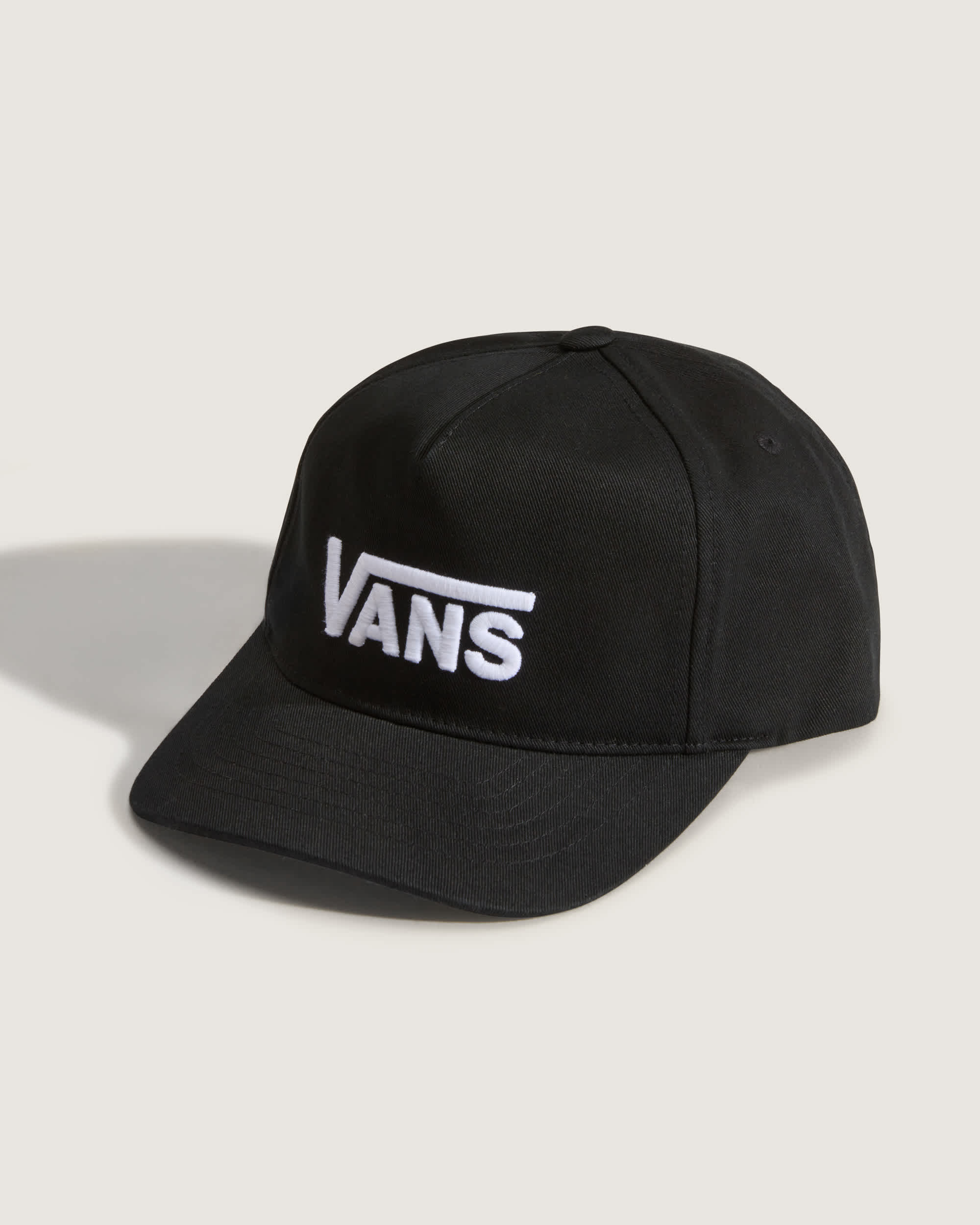 Kinder Drop V Logo Snapback Cap VANS Schwarz HERO