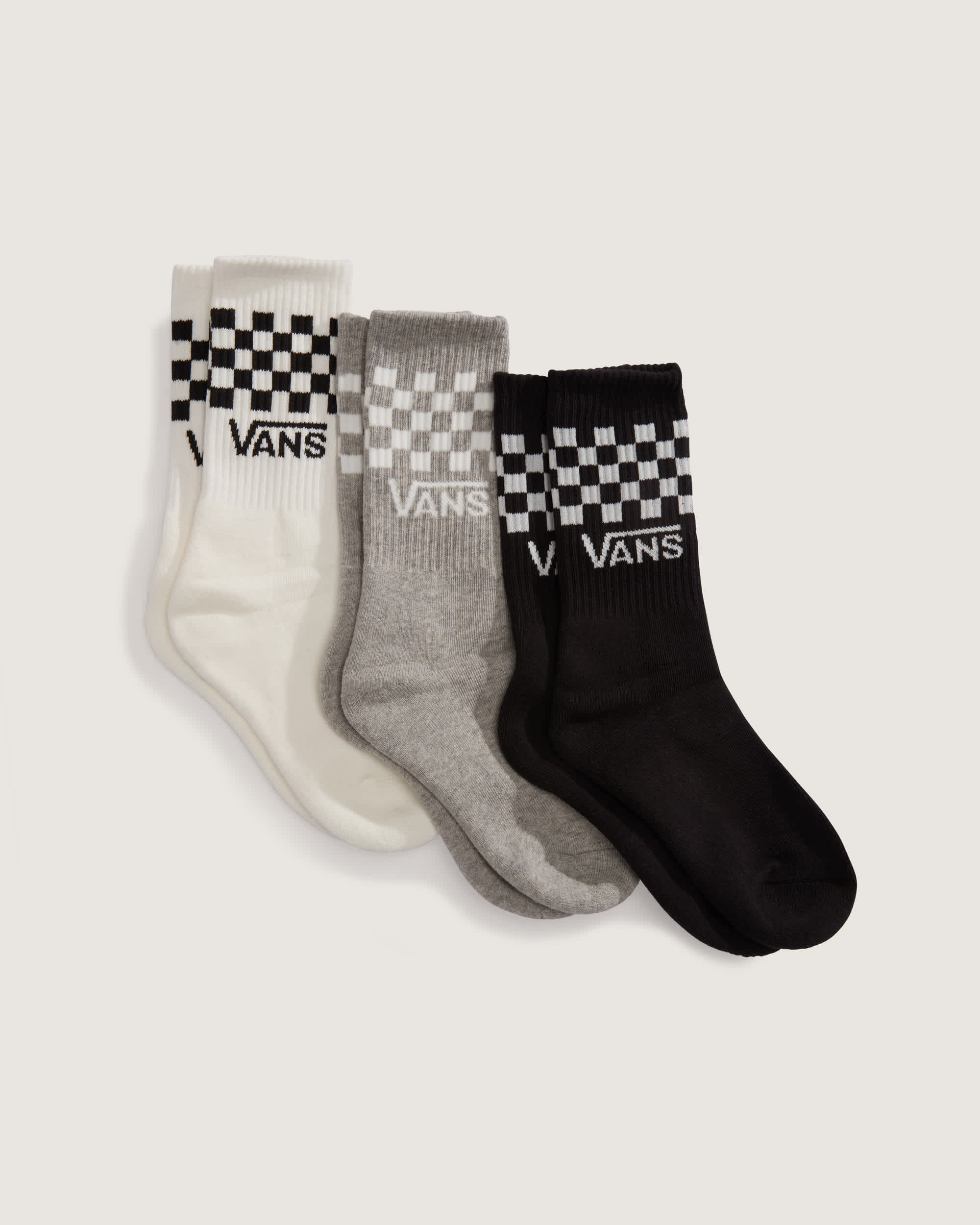 Chaussettes Classic Crew Enfant 3 paires VANS Noir ALT1