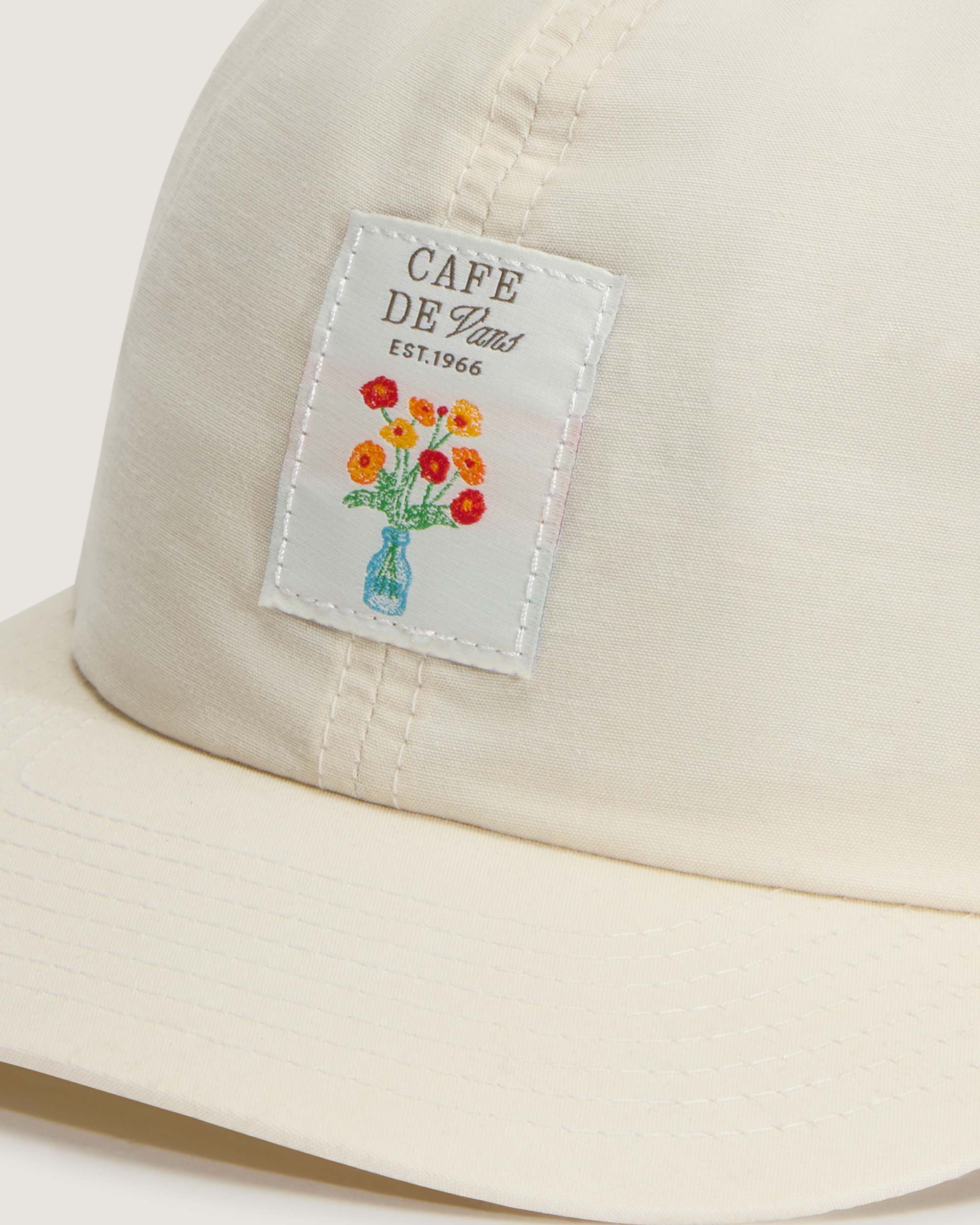 Caf Vans Snapback Pet VANS Wit ALT2