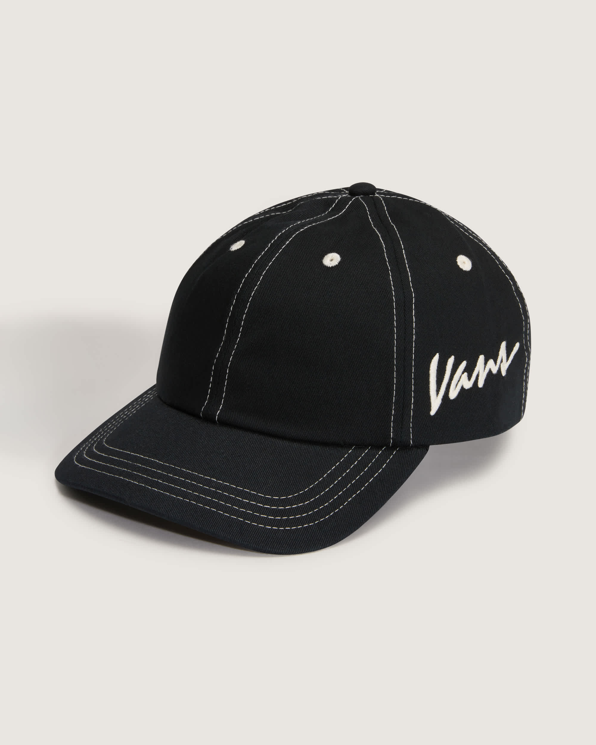 Classic Script JockeyKappe VANS Schwarz HERO