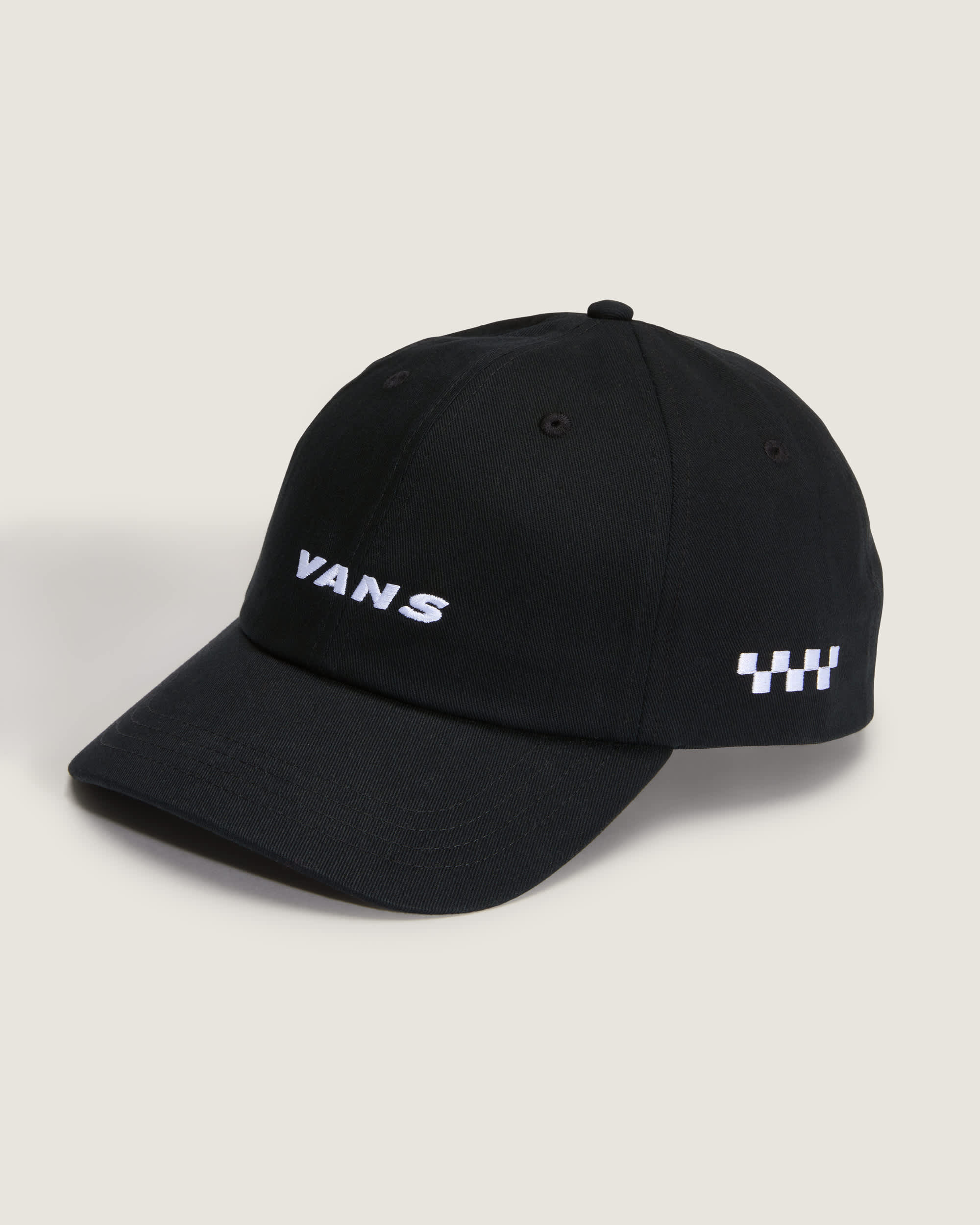 Check Side Snapback Cap VANS Schwarz HERO