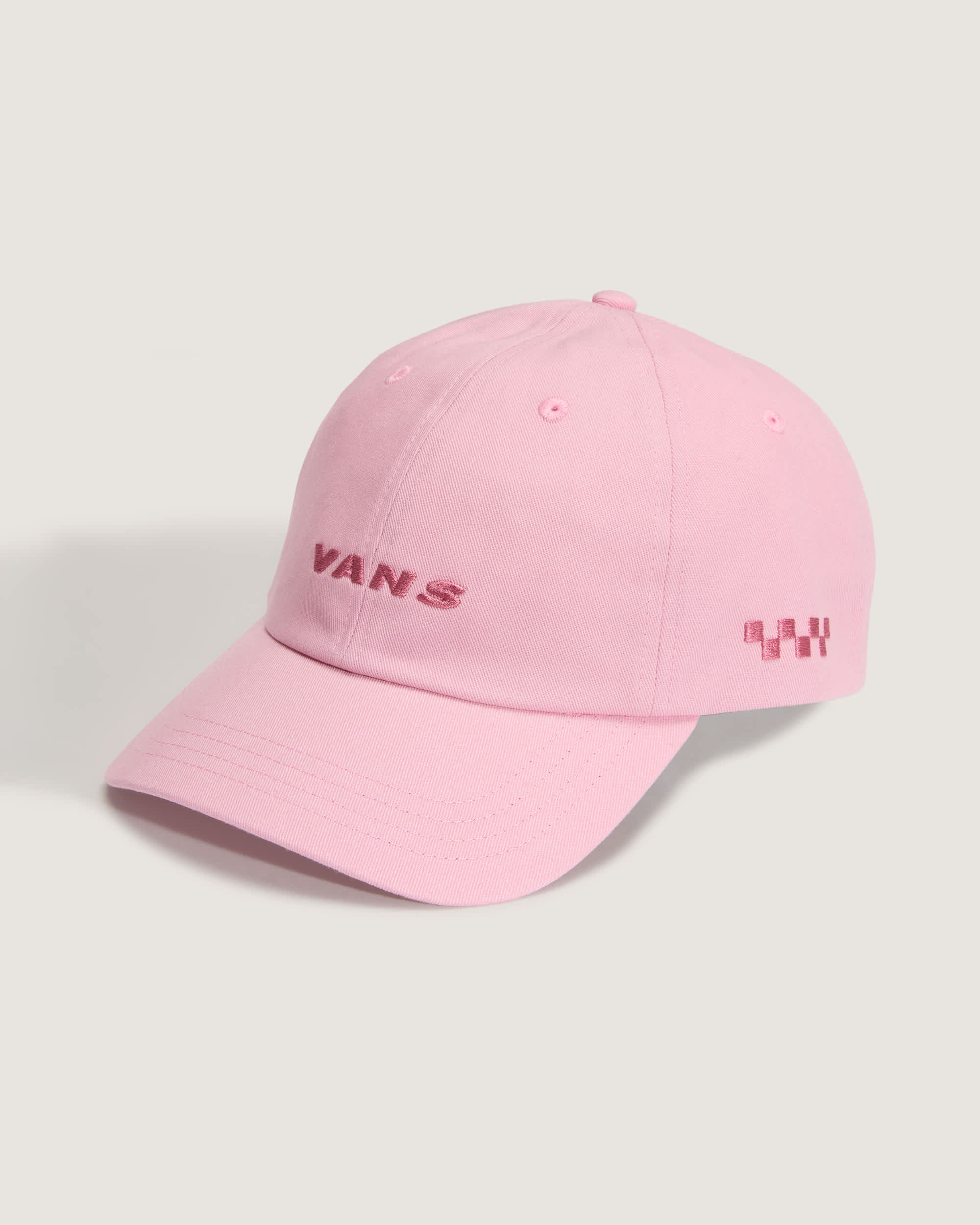Check Side Snapback Cap VANS Rosa HERO