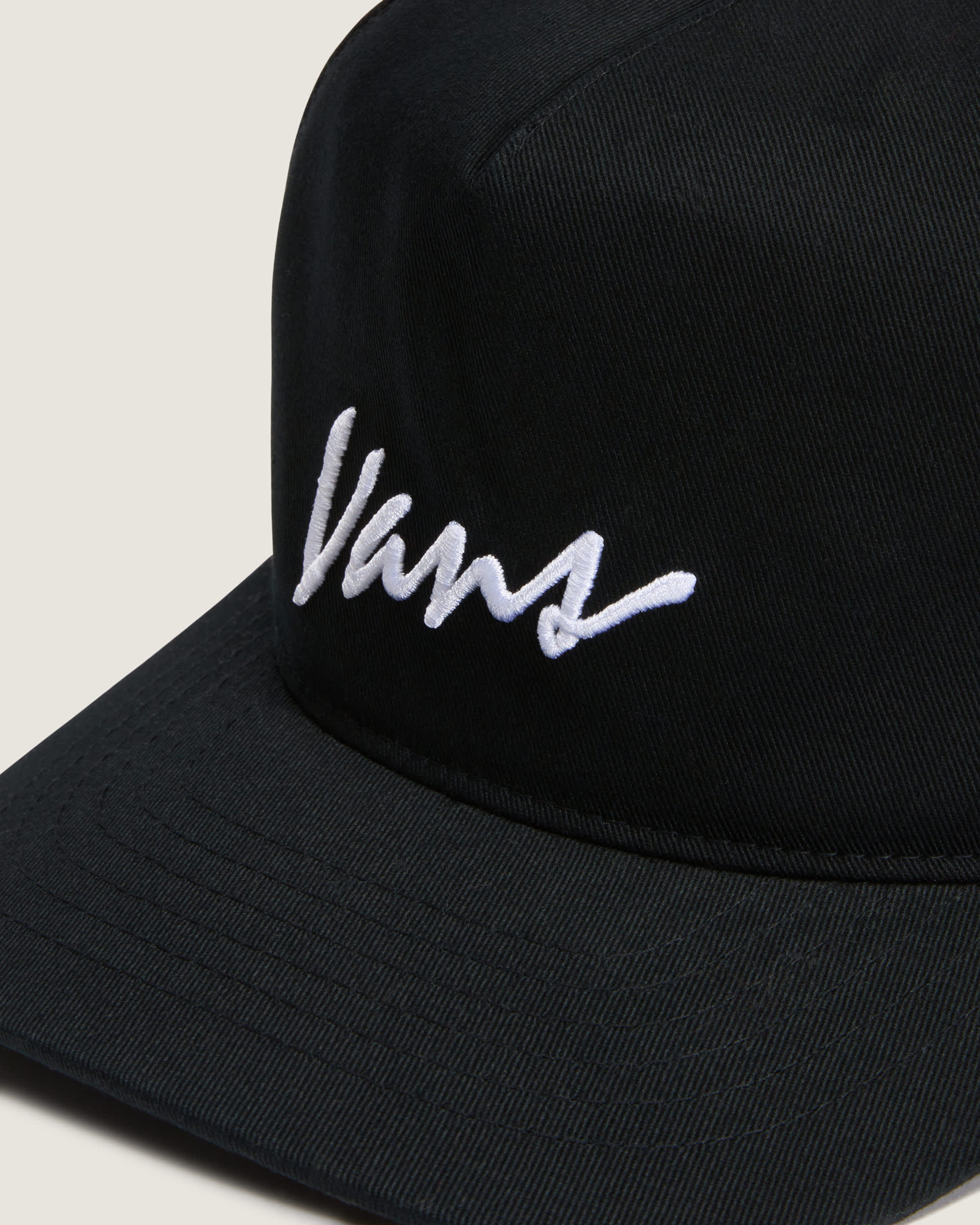 Classic Script Snapback Cap VANS Schwarz ALT2