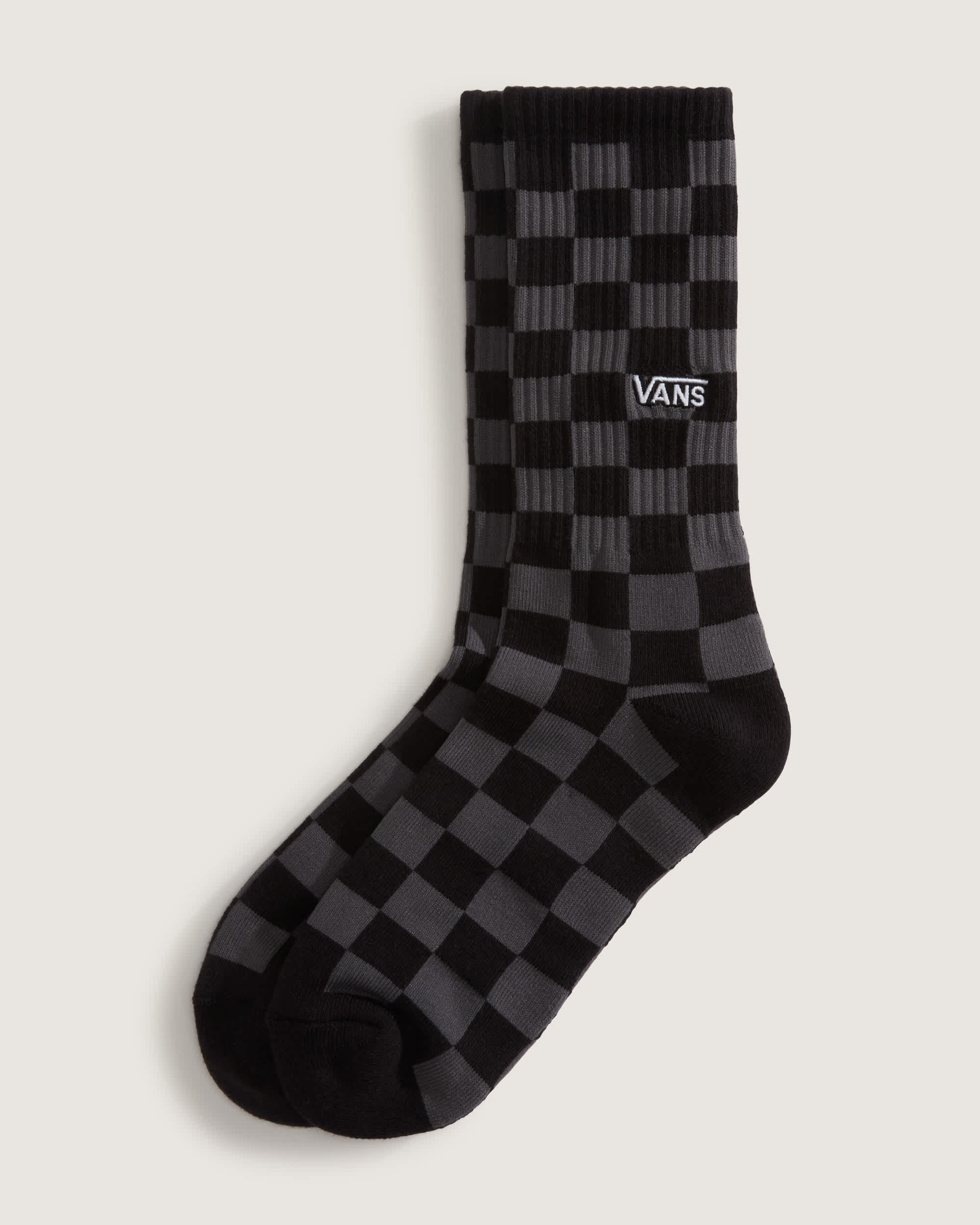 Checkerboard Crew Socken 1 Paar VANS Grau HERO