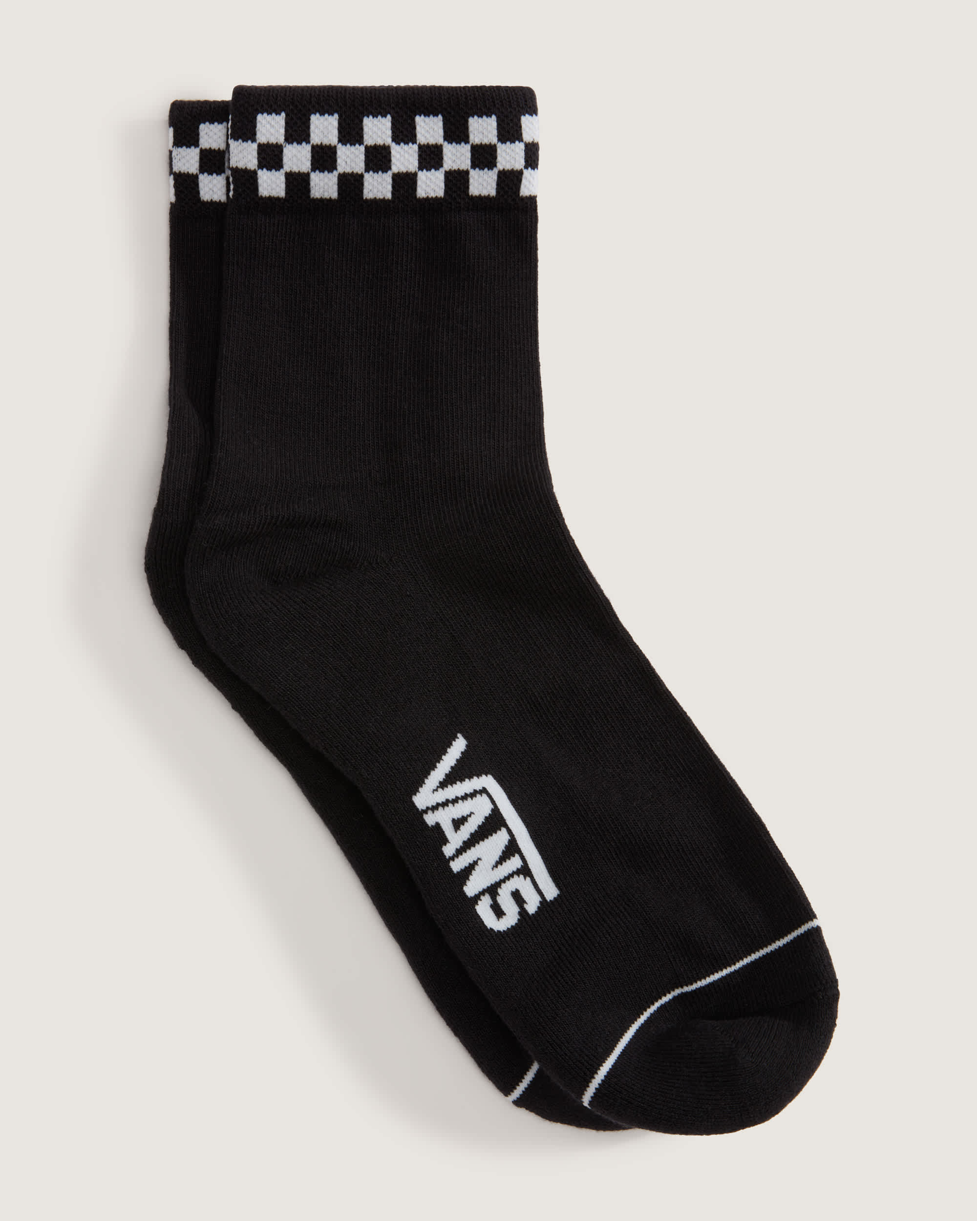 PeekACheck Half Crew Checkerboard Socken 1 Paar VANS Schwarz ALT1