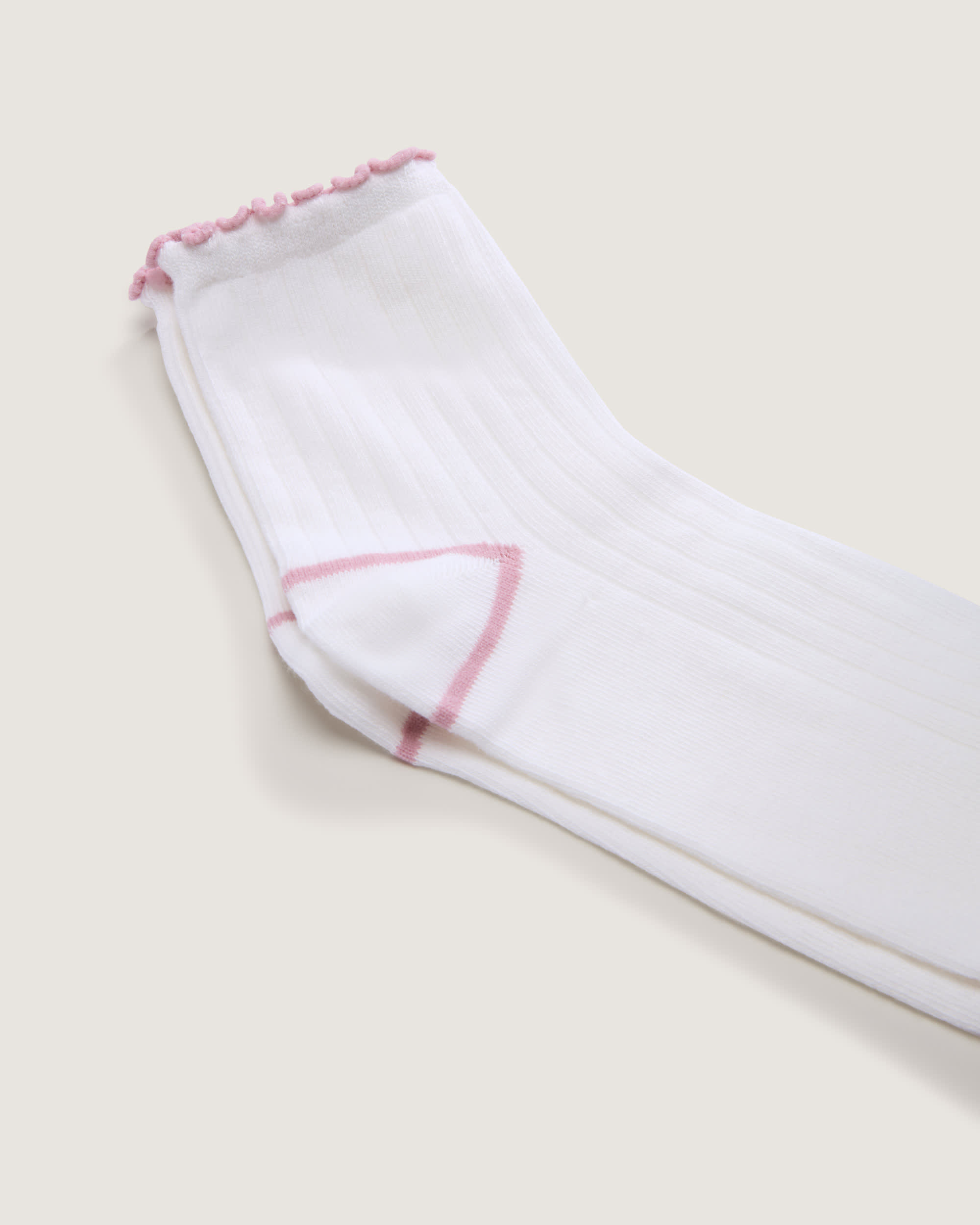 Meias Crew Lettuce Have It Half 1 par VANS Branco ALT2