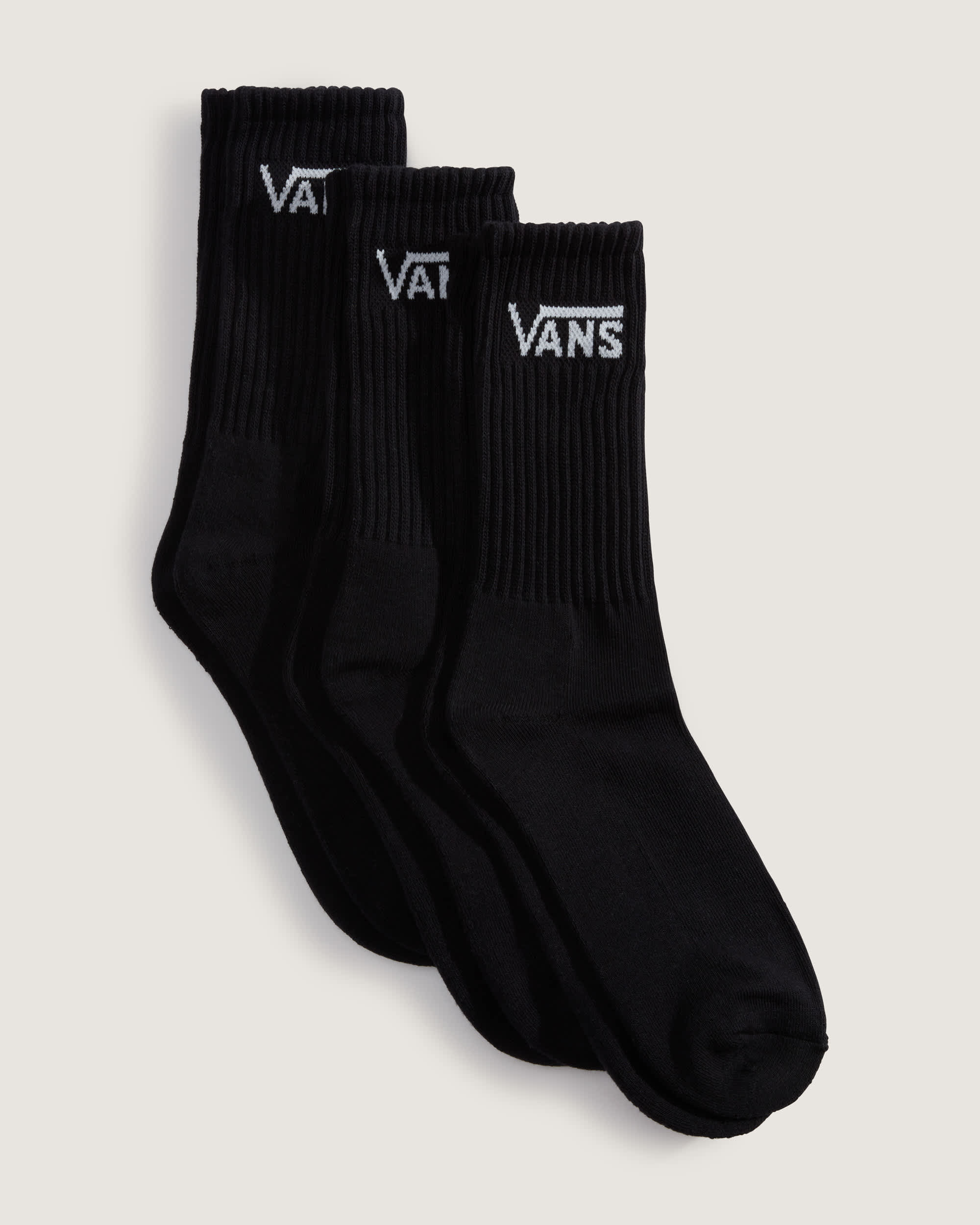 Classic Crew Socken 3 Paar VANS Schwarz ALT1