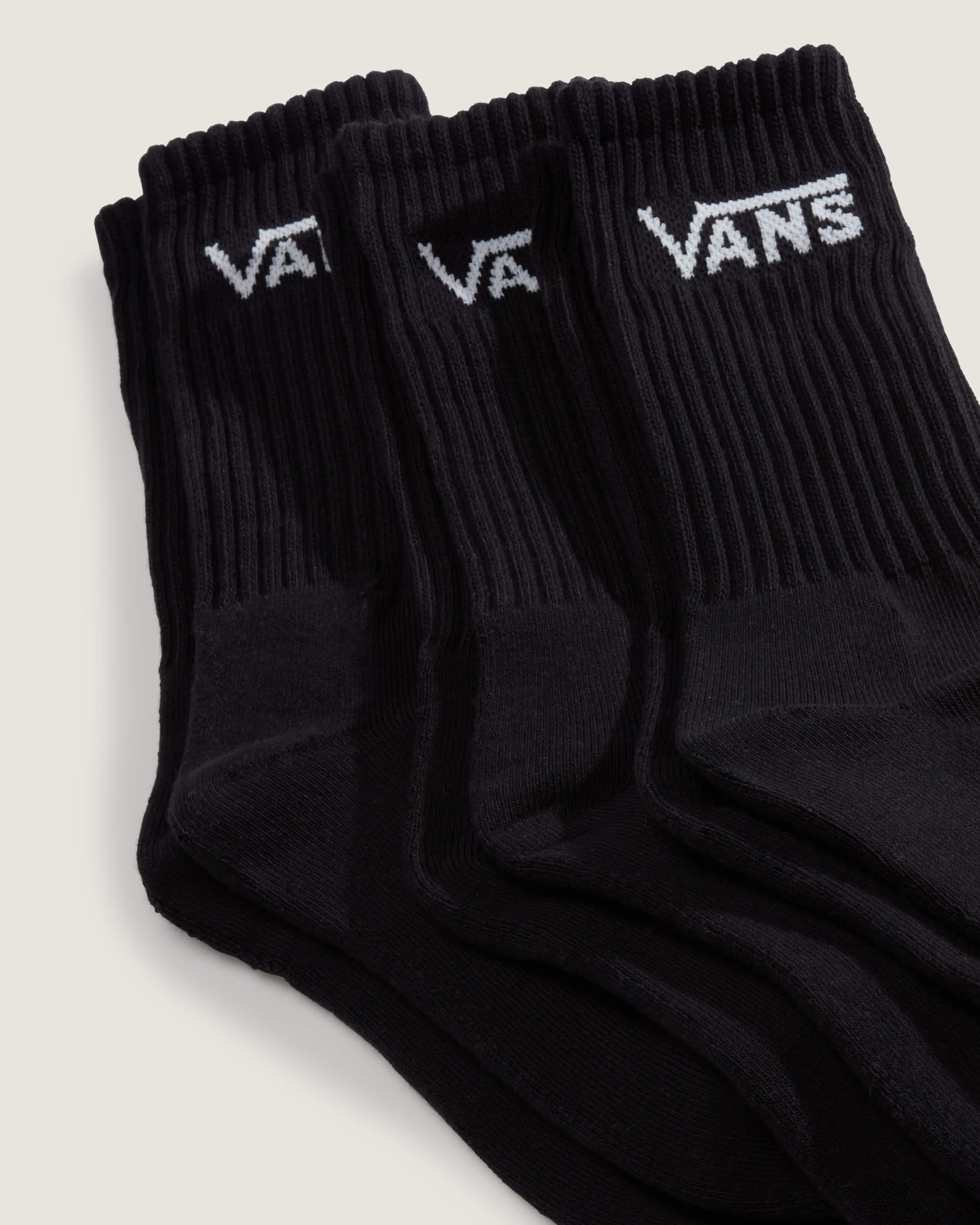 Classic Crew Socken 3 Paar VANS Schwarz ALT2